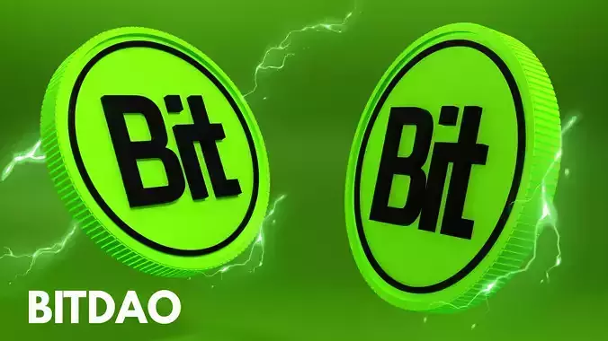 BitDAO Coin 3D Model