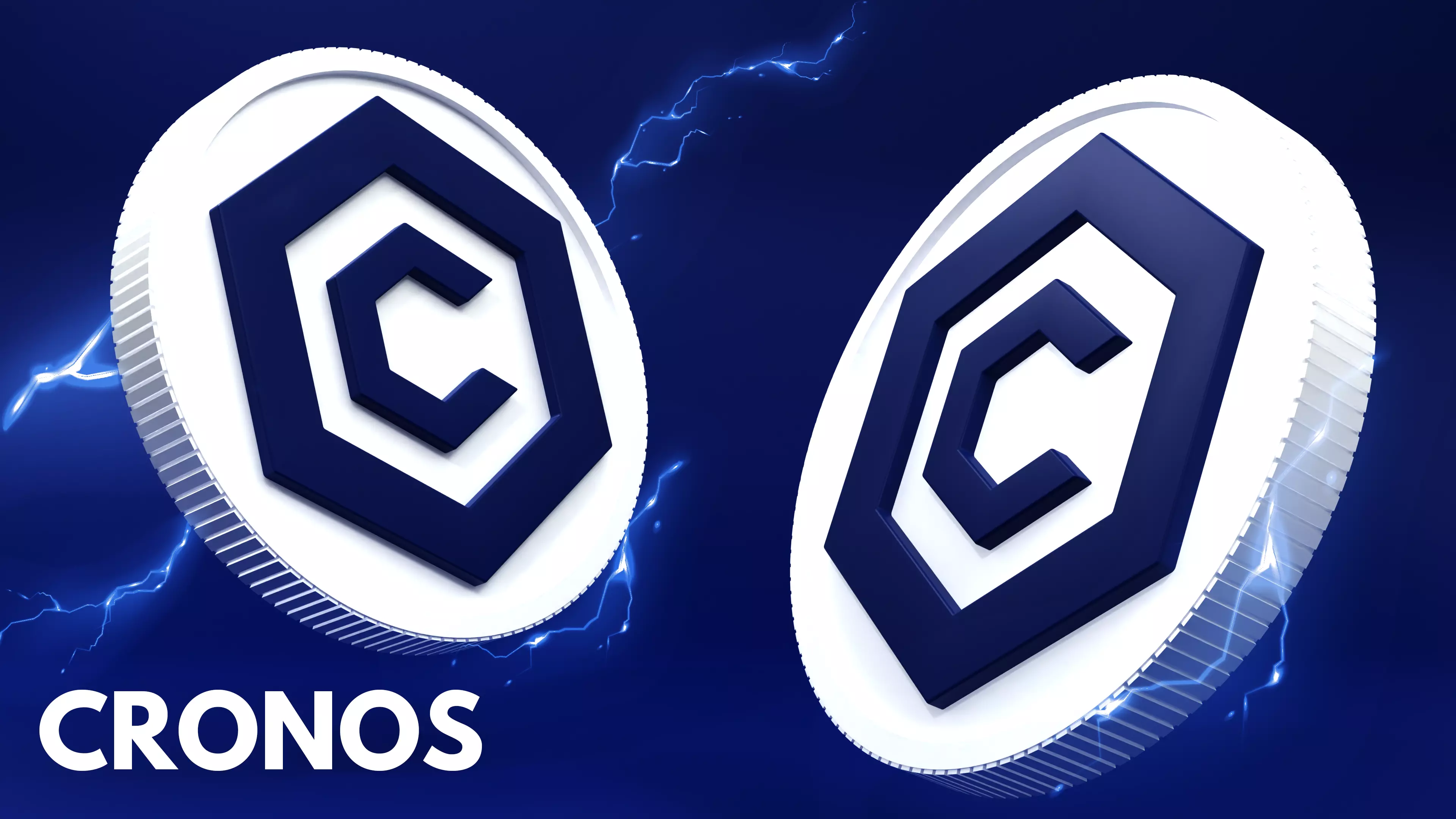 Cronos Coin 3D Model 3D model_0