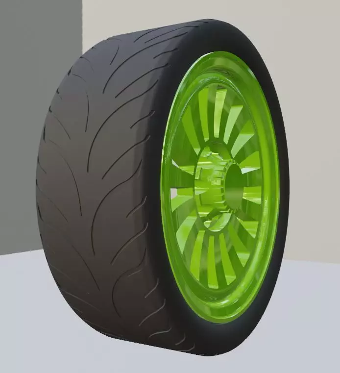 17 inch Tire Free 3D model