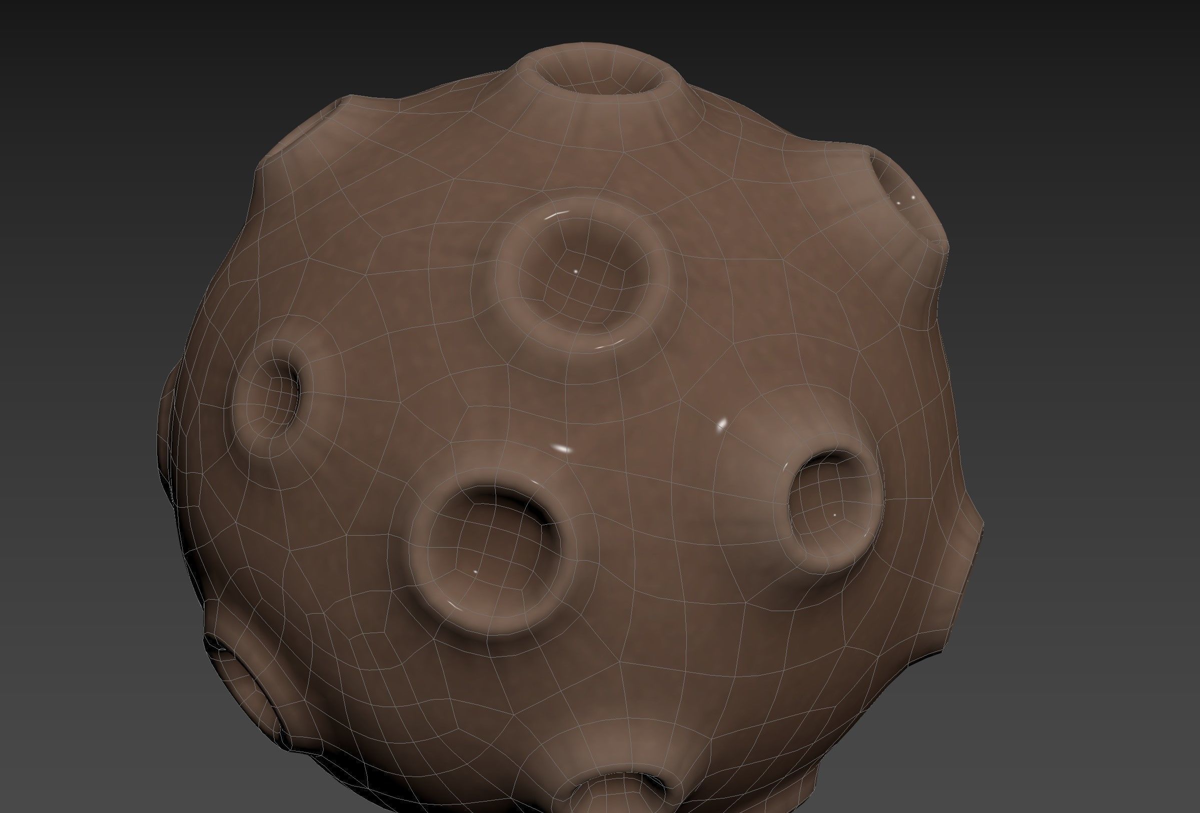 Cartoon Meteor 3D model_18