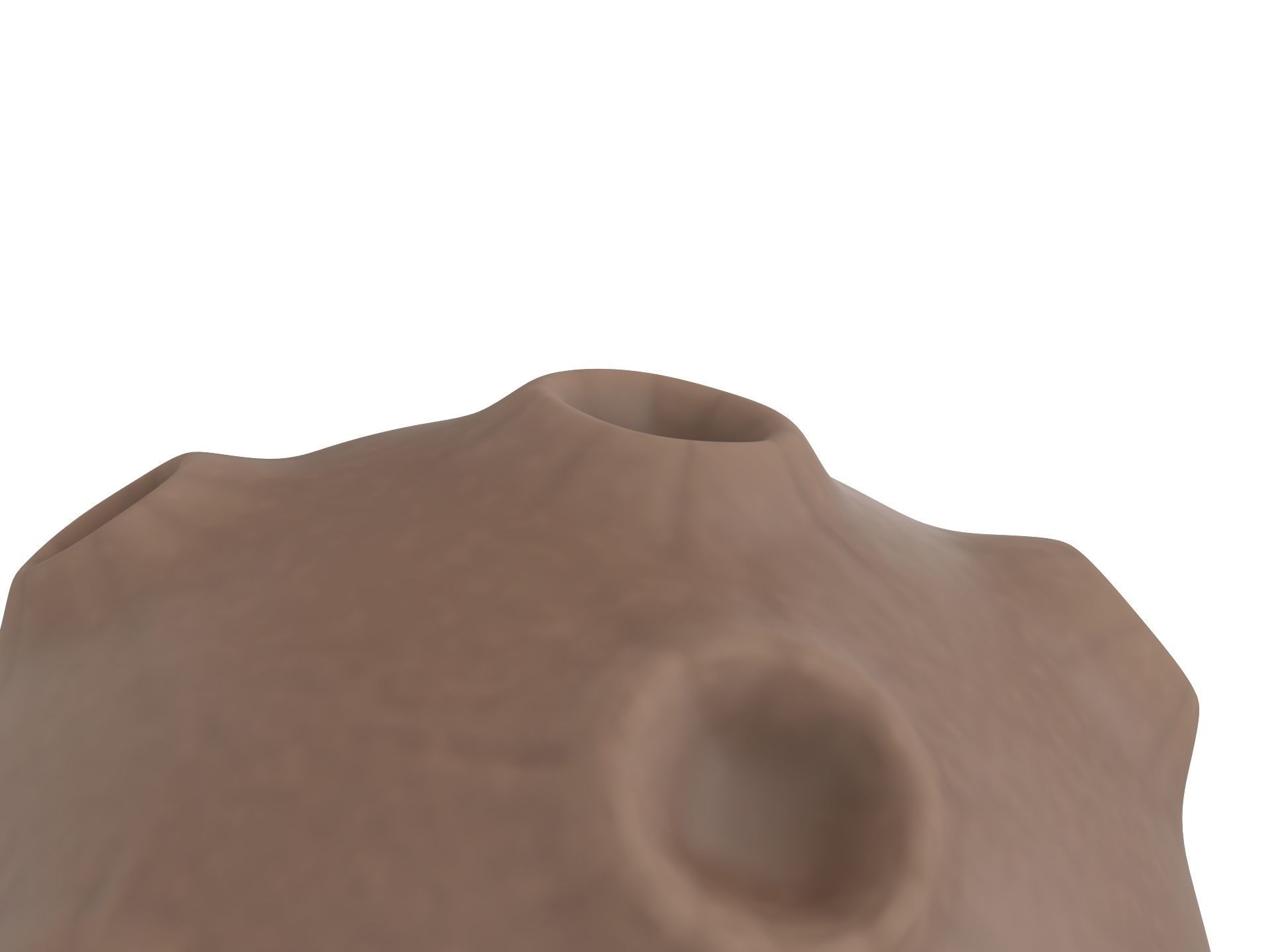 Cartoon Meteor 3D model_5