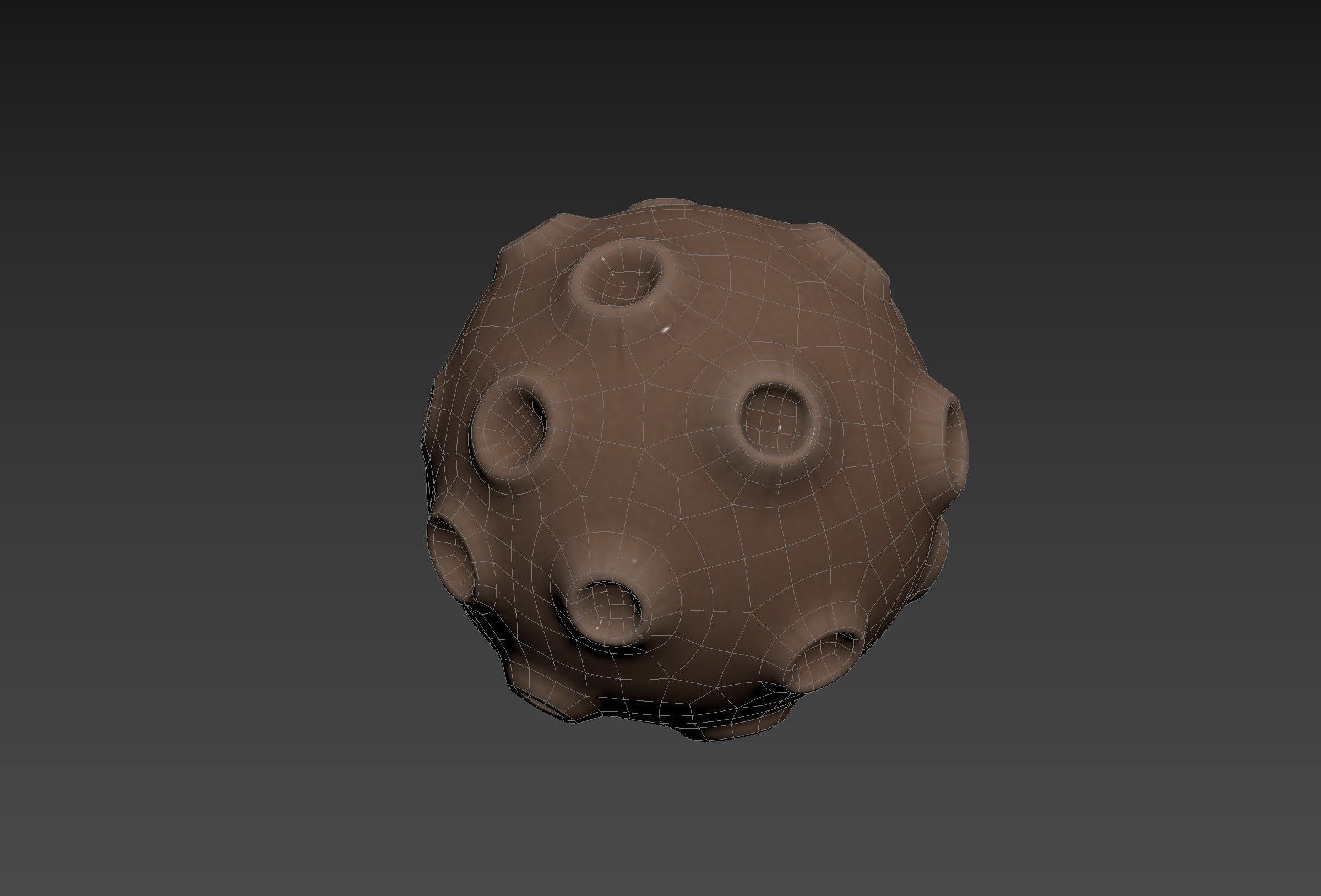 Cartoon Meteor 3D model_13