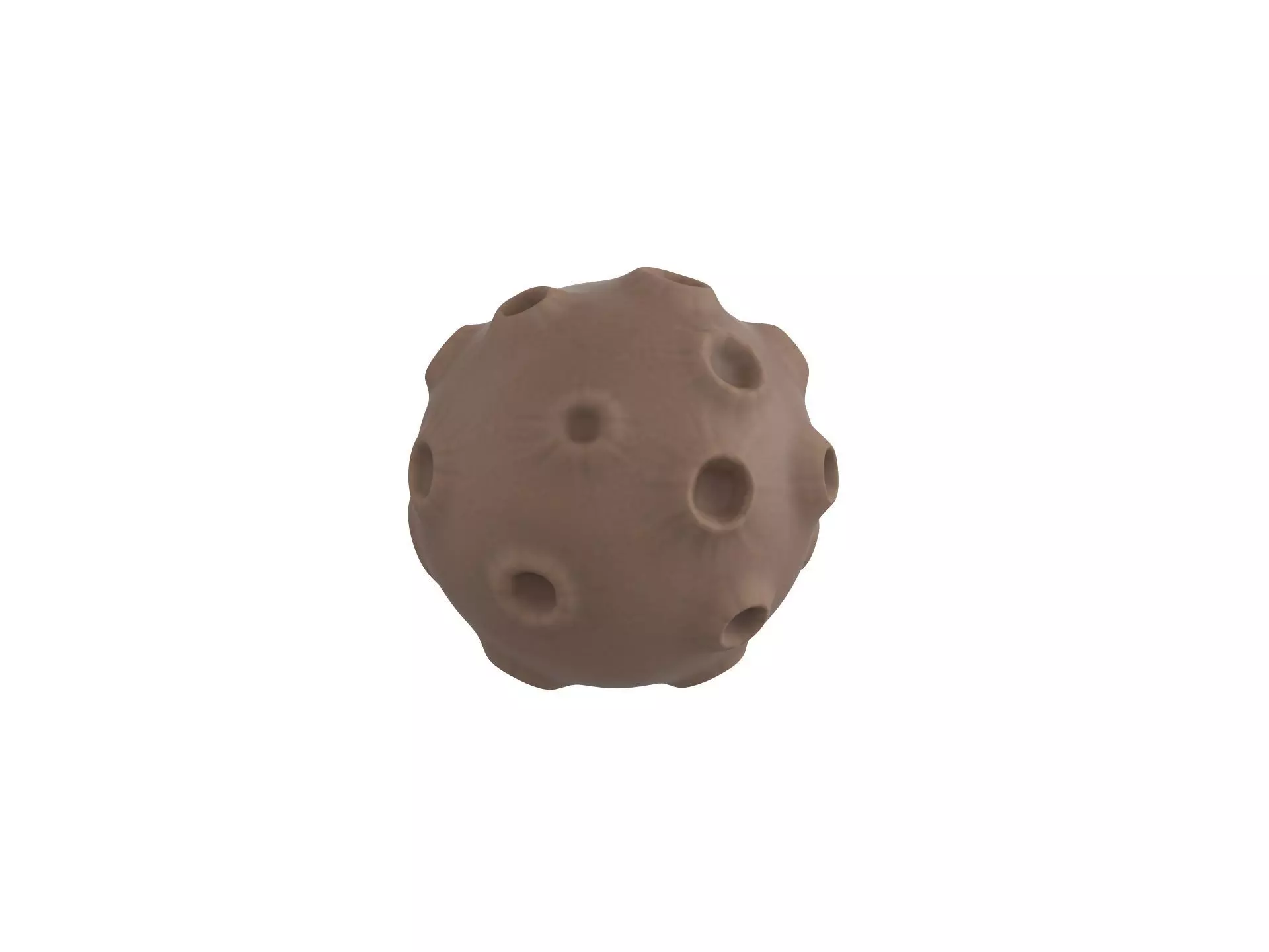 Cartoon Meteor 3D model_0
