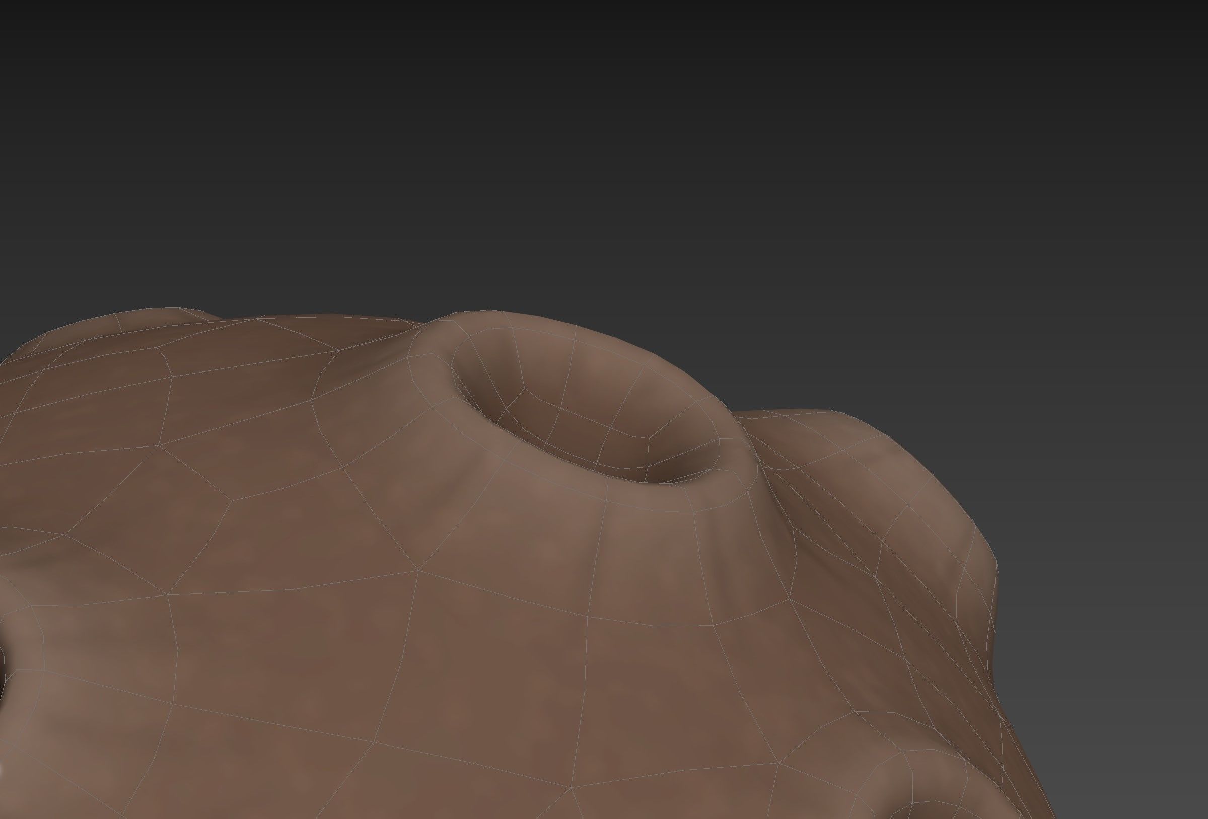 Cartoon Meteor 3D model_16