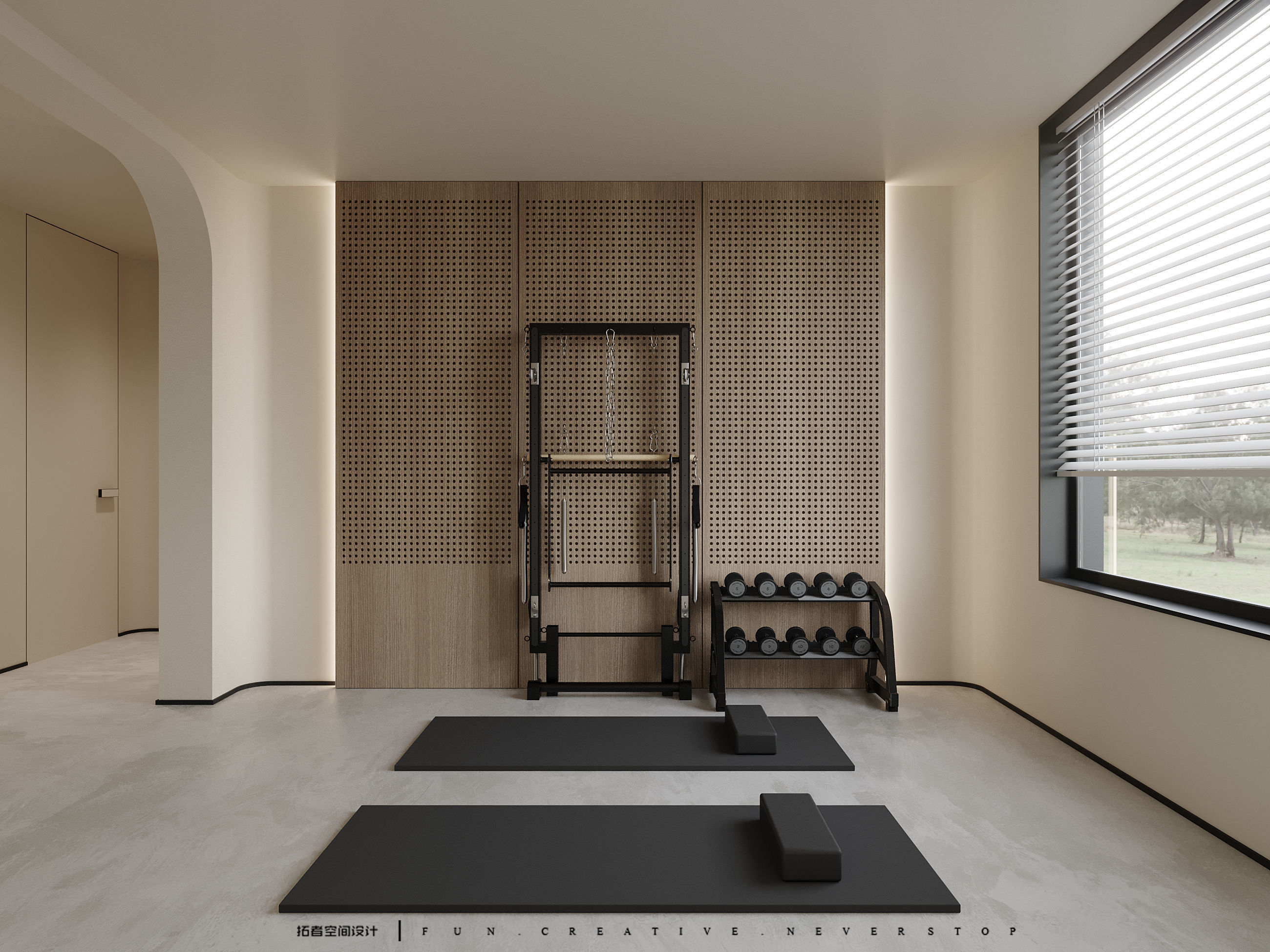 Modern Minimalist Home Interior 3D Model and CAD Drawings 3D model_5