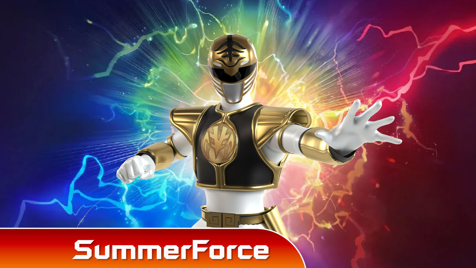 White Ranger - Mighty Morphin Power Rangers 3D model_1