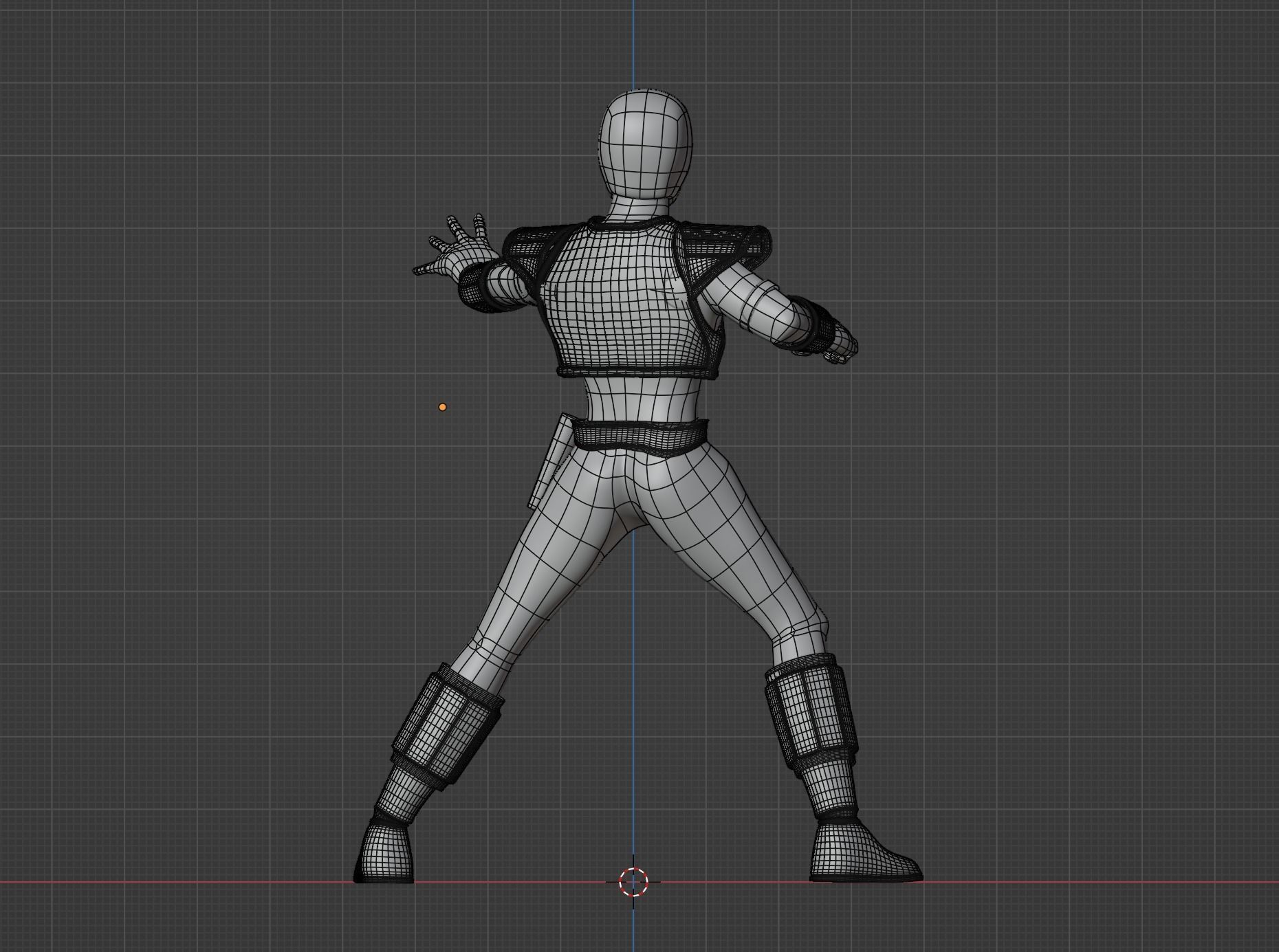 White Ranger - Mighty Morphin Power Rangers 3D model_12