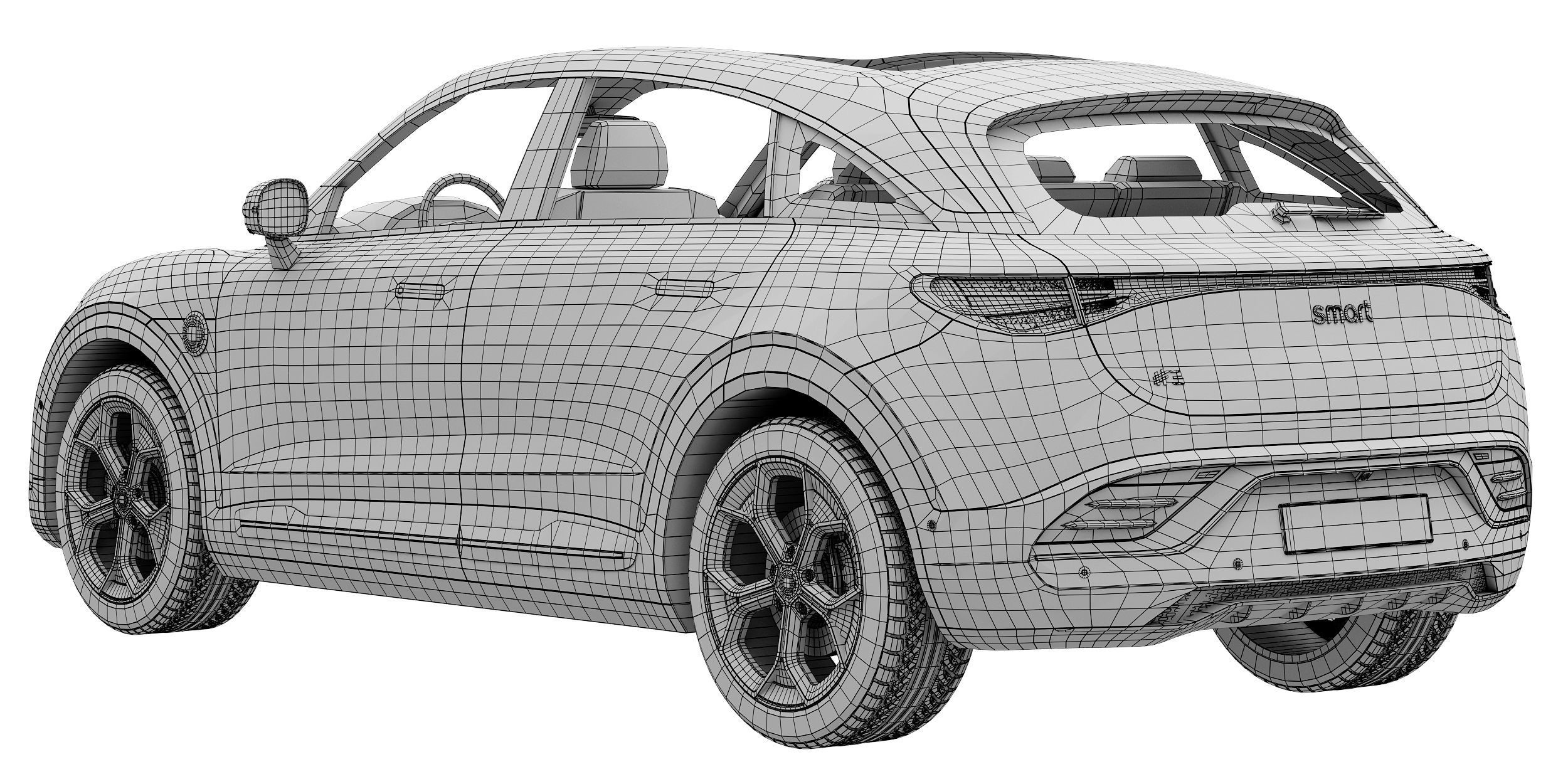 Smart 3 3D model_15