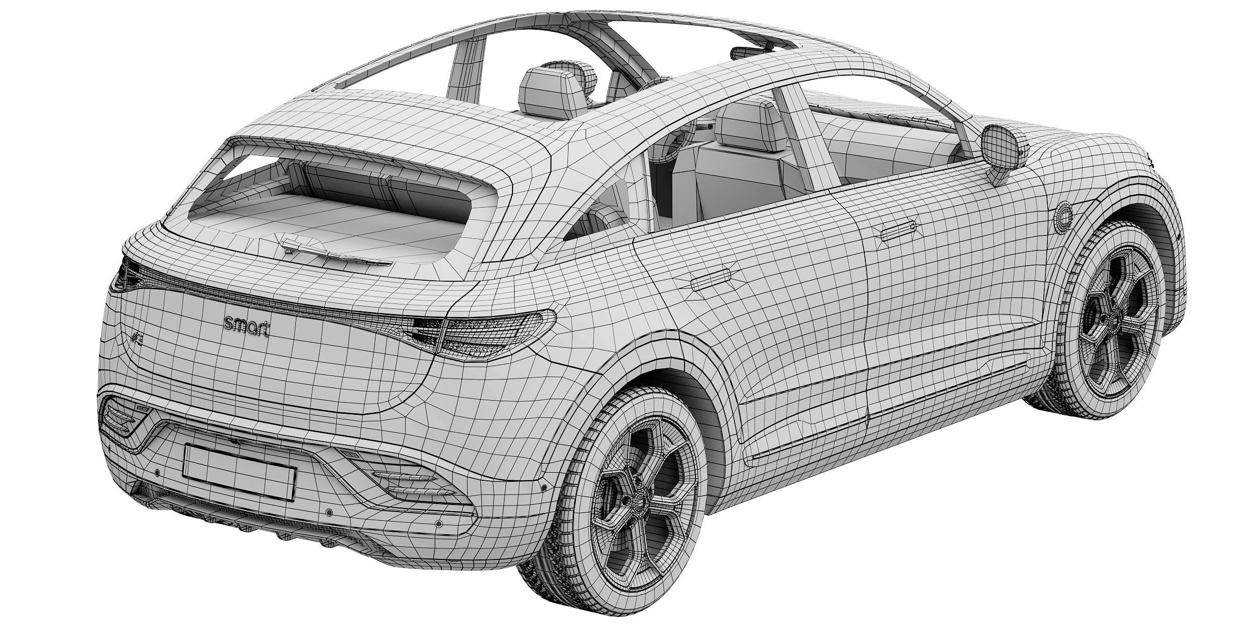 Smart 3 3D model_17