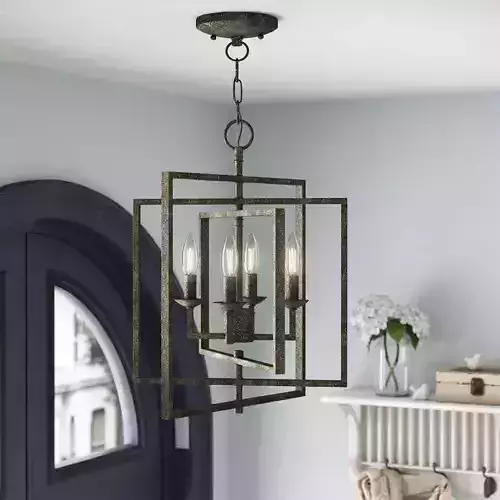 Zoe Light Geometric Chandelier