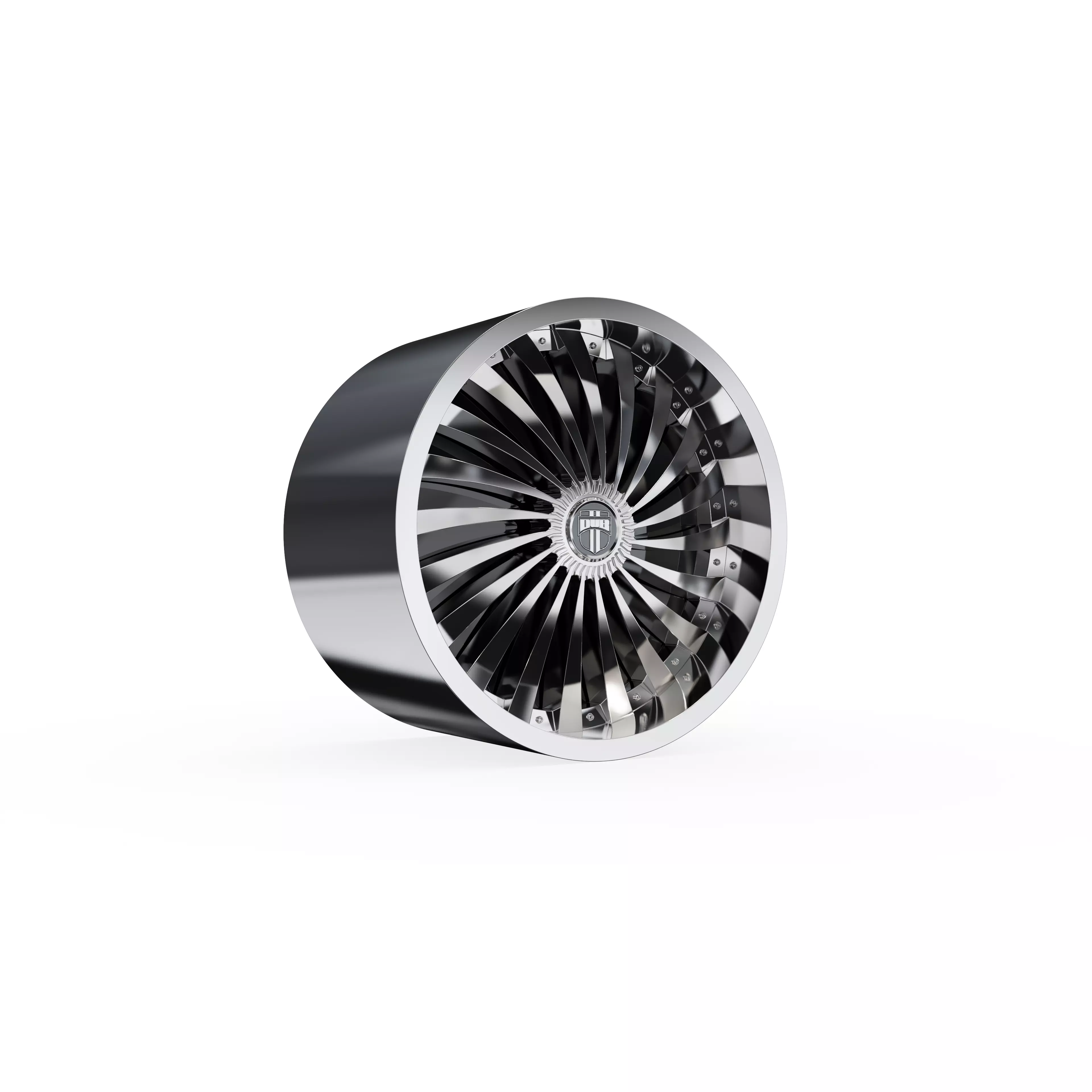 DUB SWYRL WHEEL 3D MODEL 3D print model