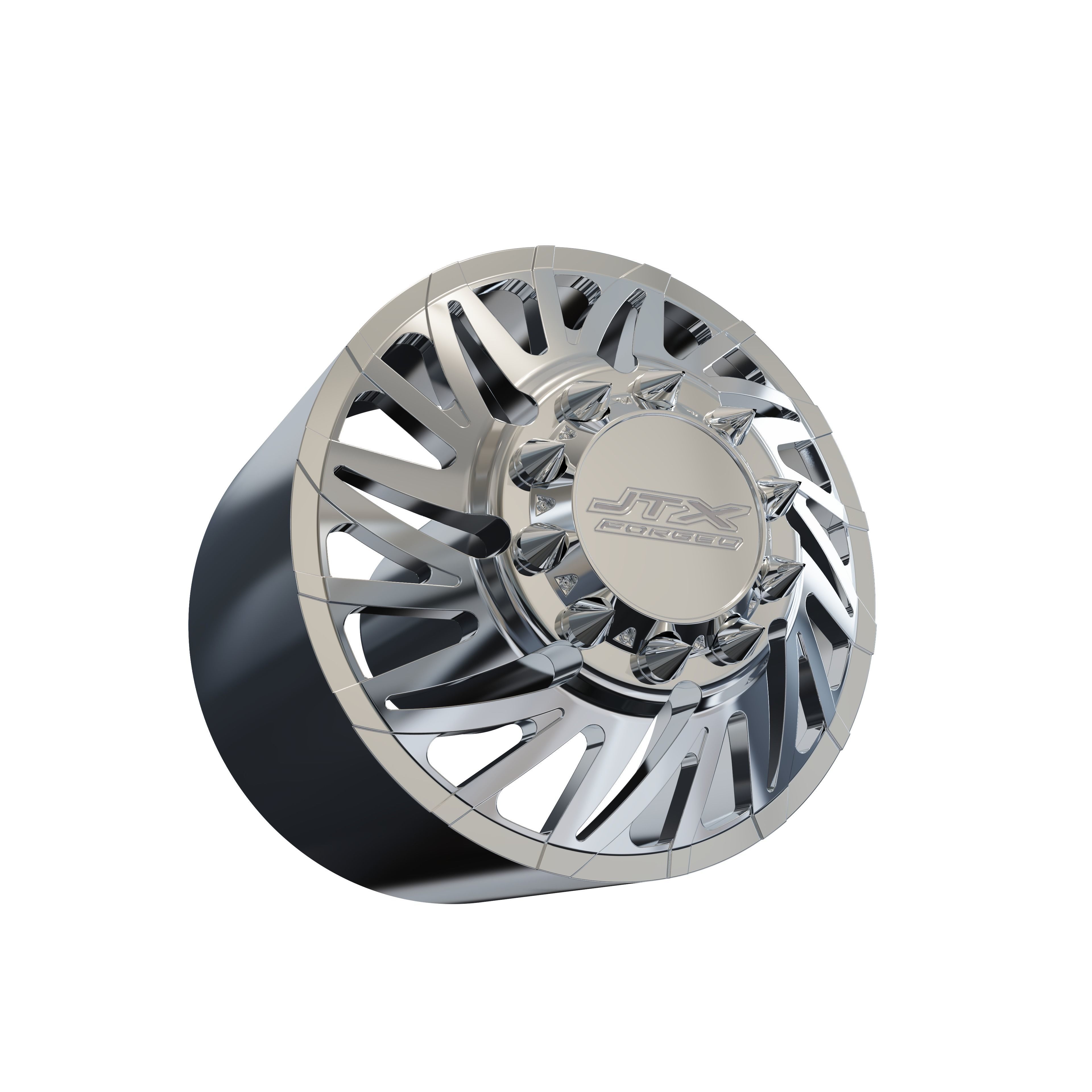 JTX FRONT CAPITAL DUALLY WHEEL 3D MODEL 3D print model_4