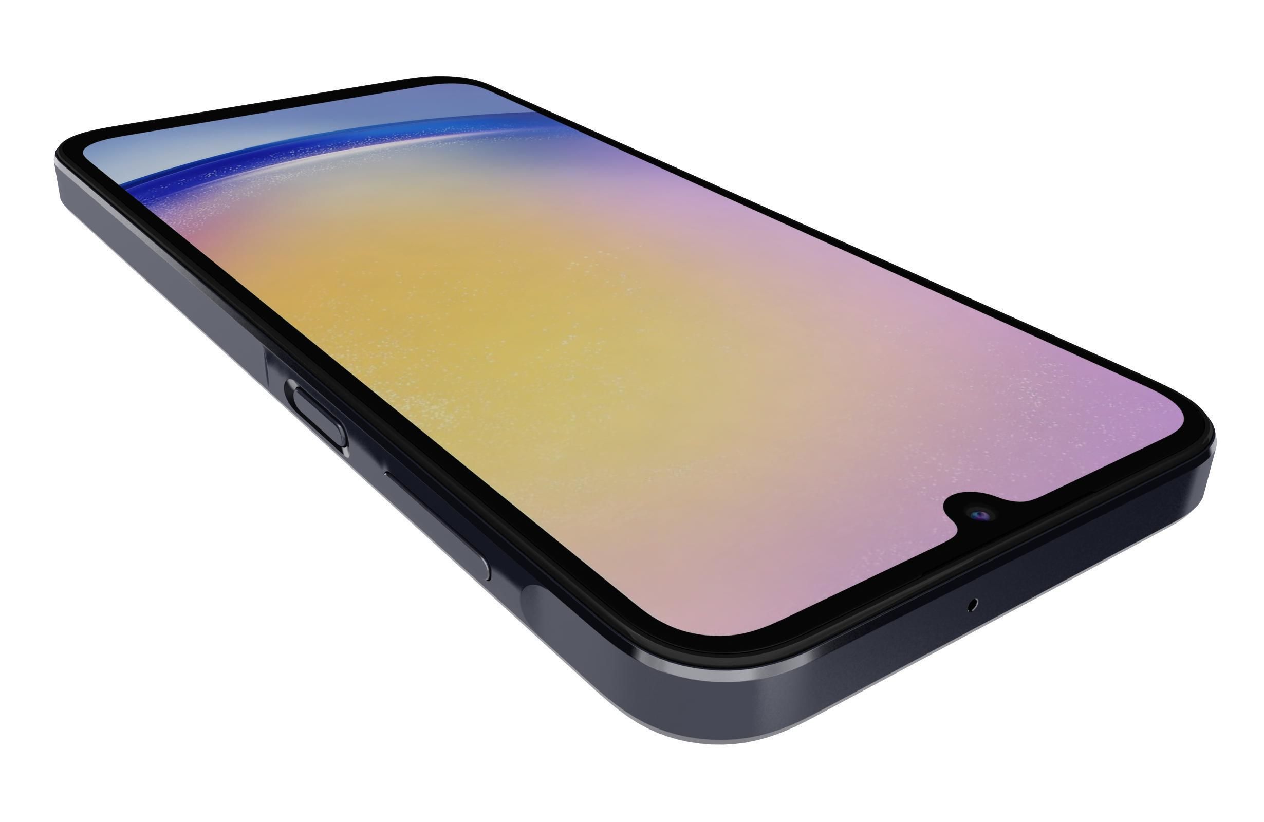 Samsung Galaxy A25 Black 3D model_13