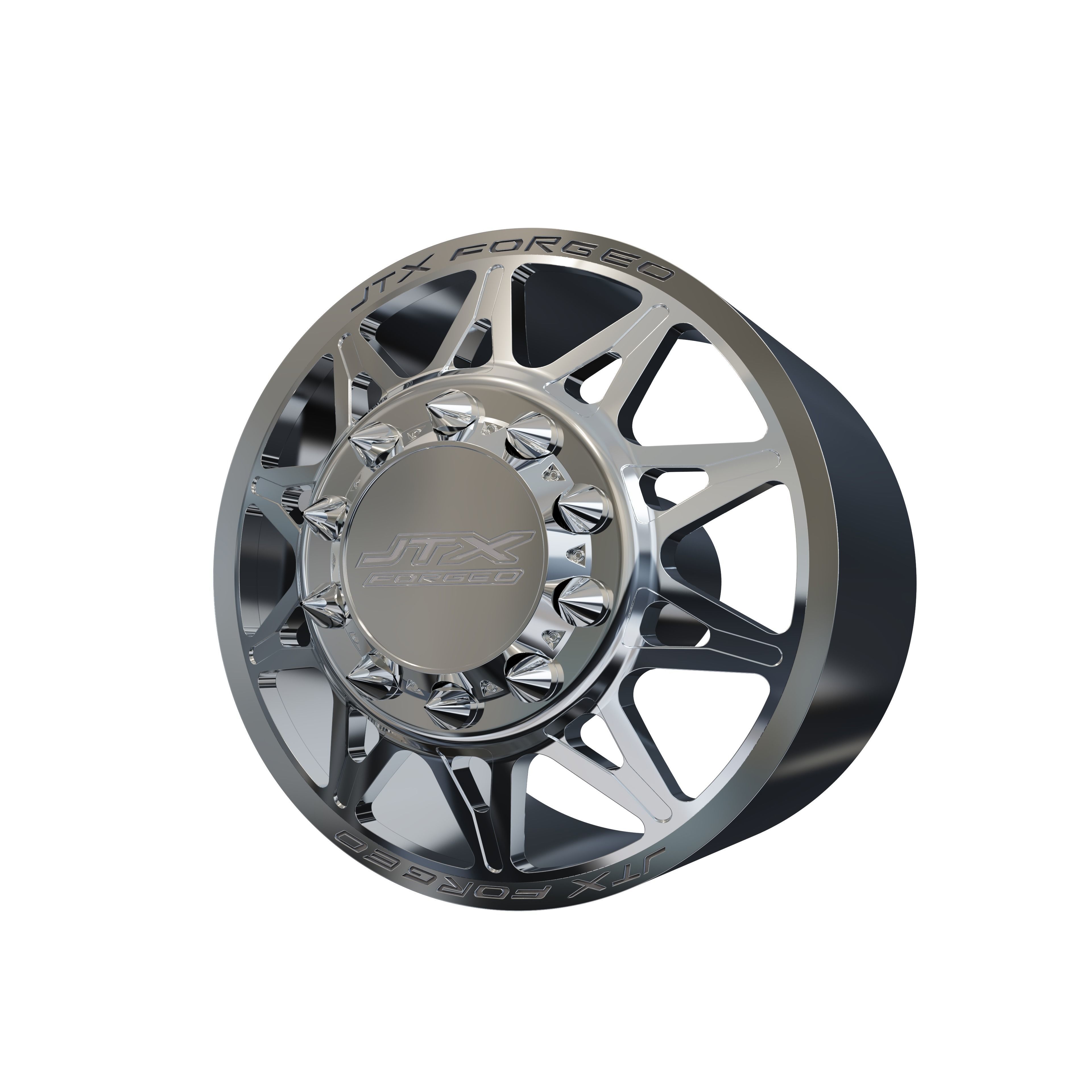 JTX FRONT CAPO DUALLY WHEEL 3D MODEL 3D print model_1