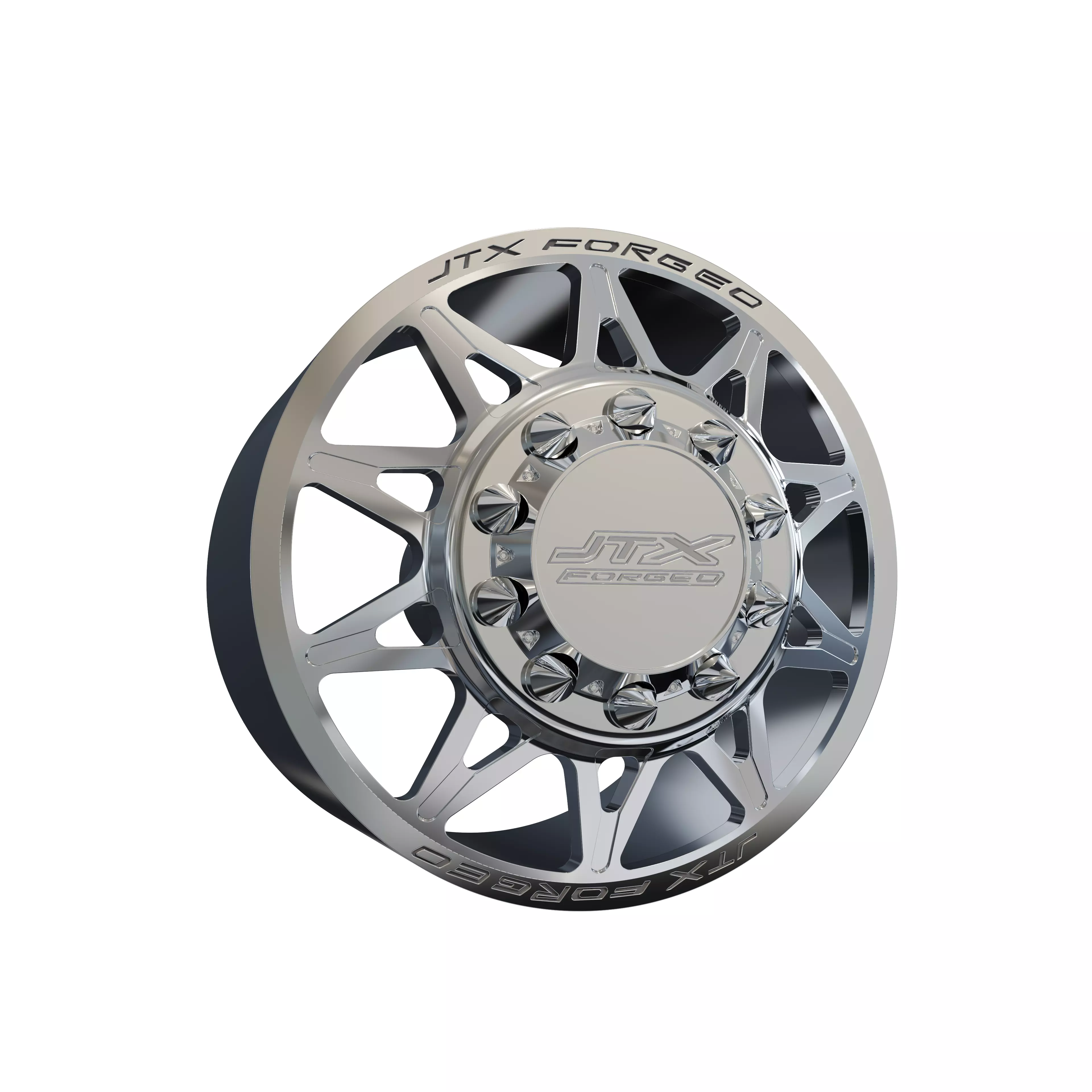 JTX FRONT CAPO DUALLY WHEEL 3D MODEL 3D print model_0