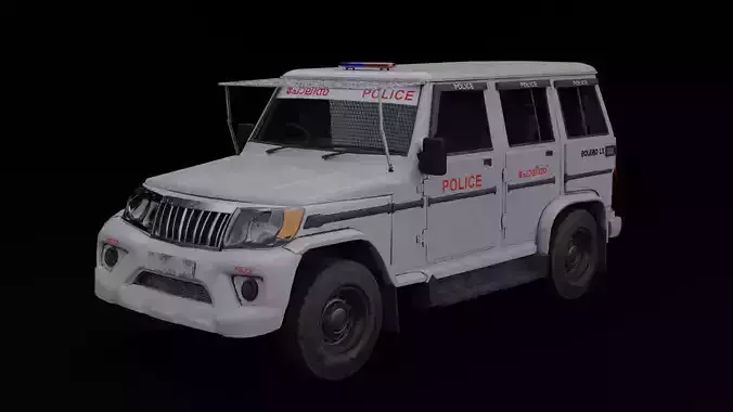 KERALA POLICE BOLERO JEEP