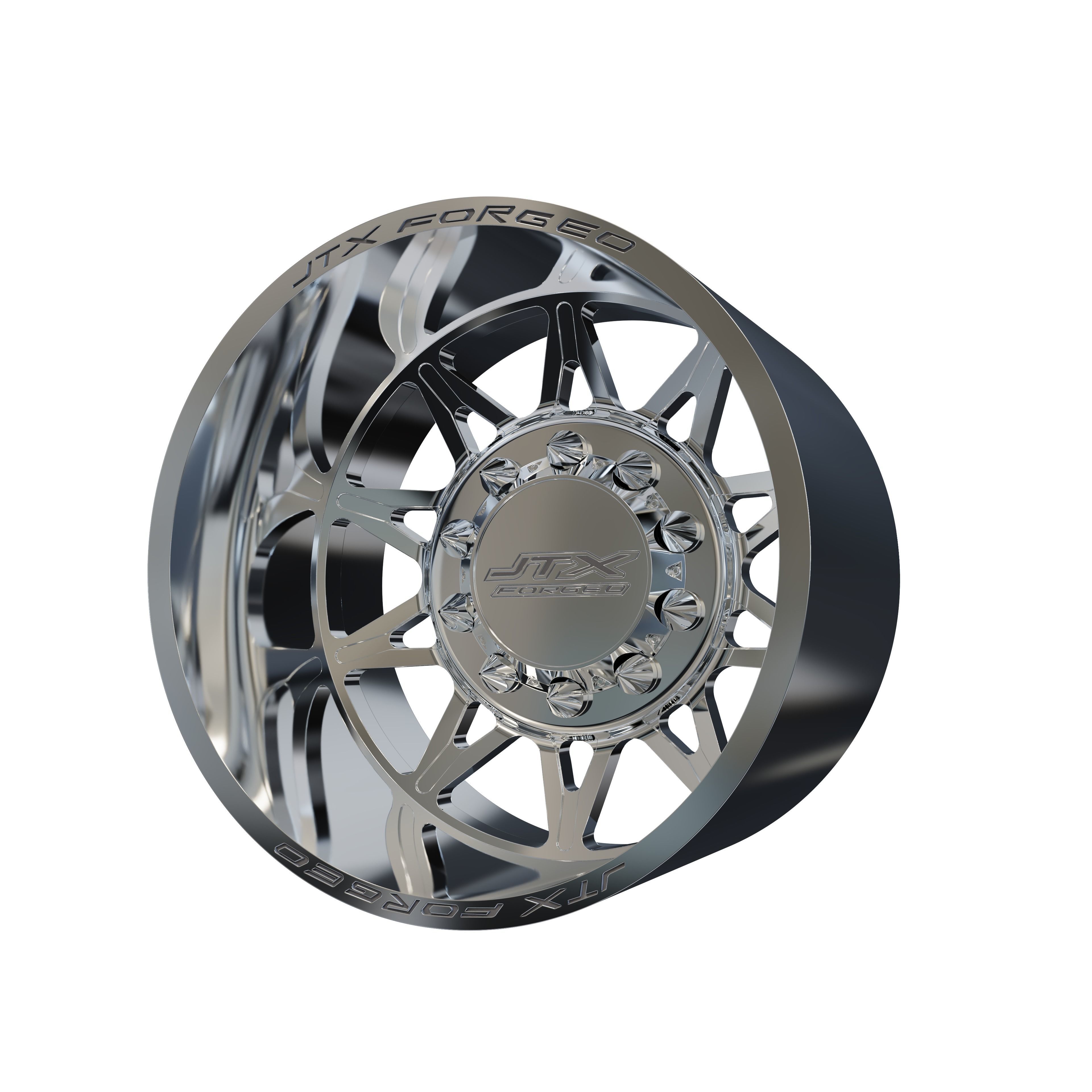 JTX REAR CAPO DUALLY WHEEL 3D MODEL 3D print model_1