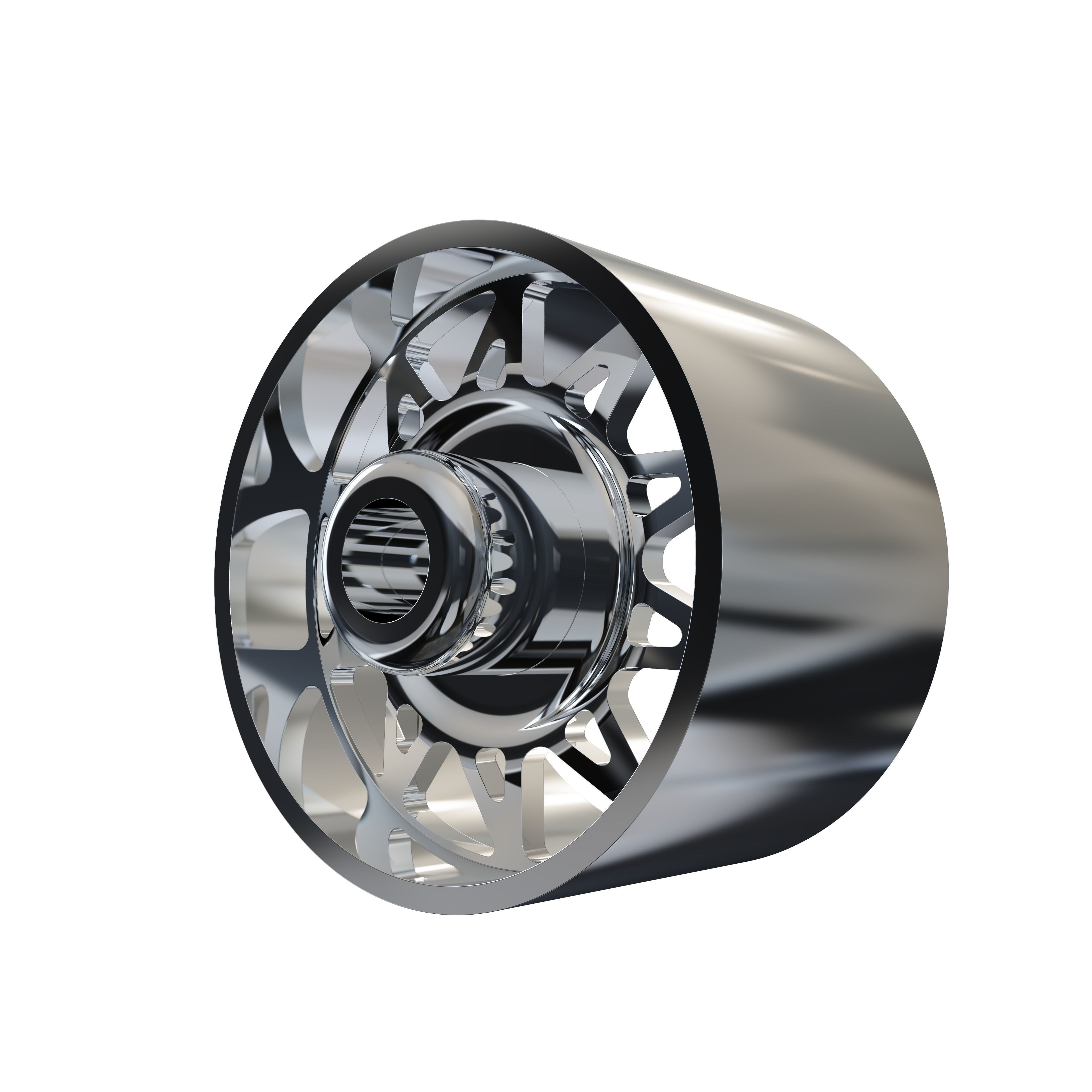 JTX REAR CAPO DUALLY WHEEL 3D MODEL 3D print model_2