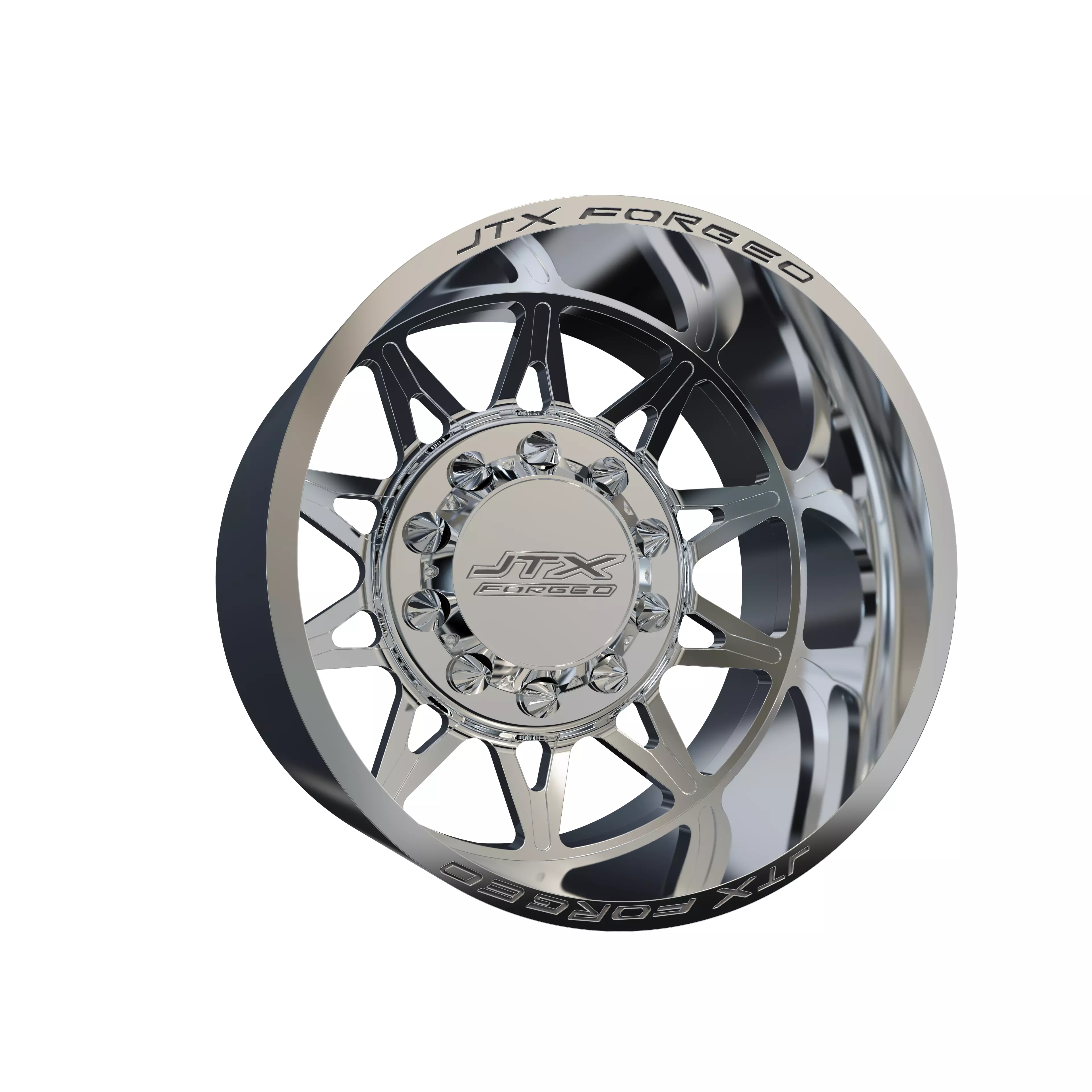 JTX REAR CAPO DUALLY WHEEL 3D MODEL 3D print model_0