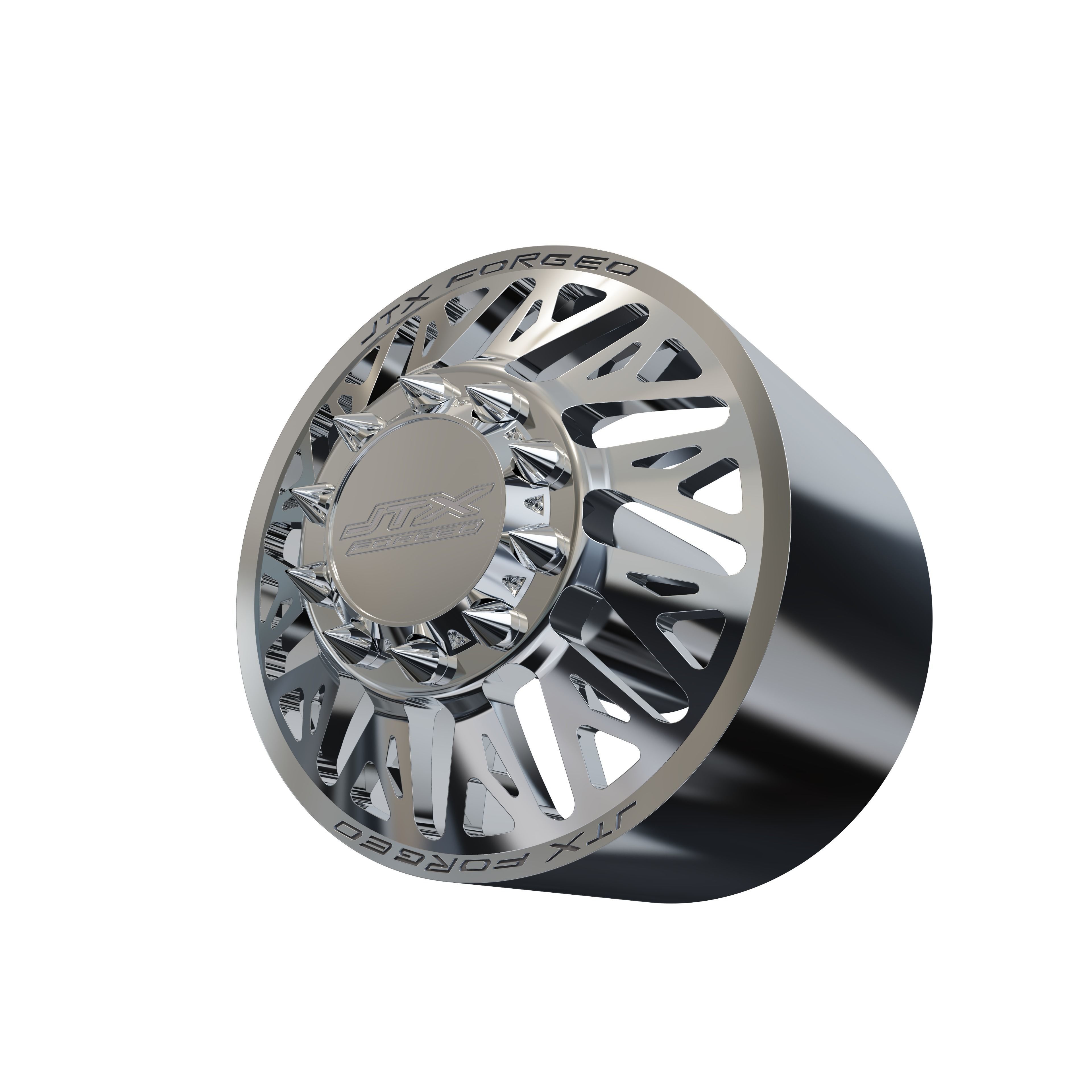 JTX FRONT GAME DUALLY WHEEL 3D MODEL 3D print model_6