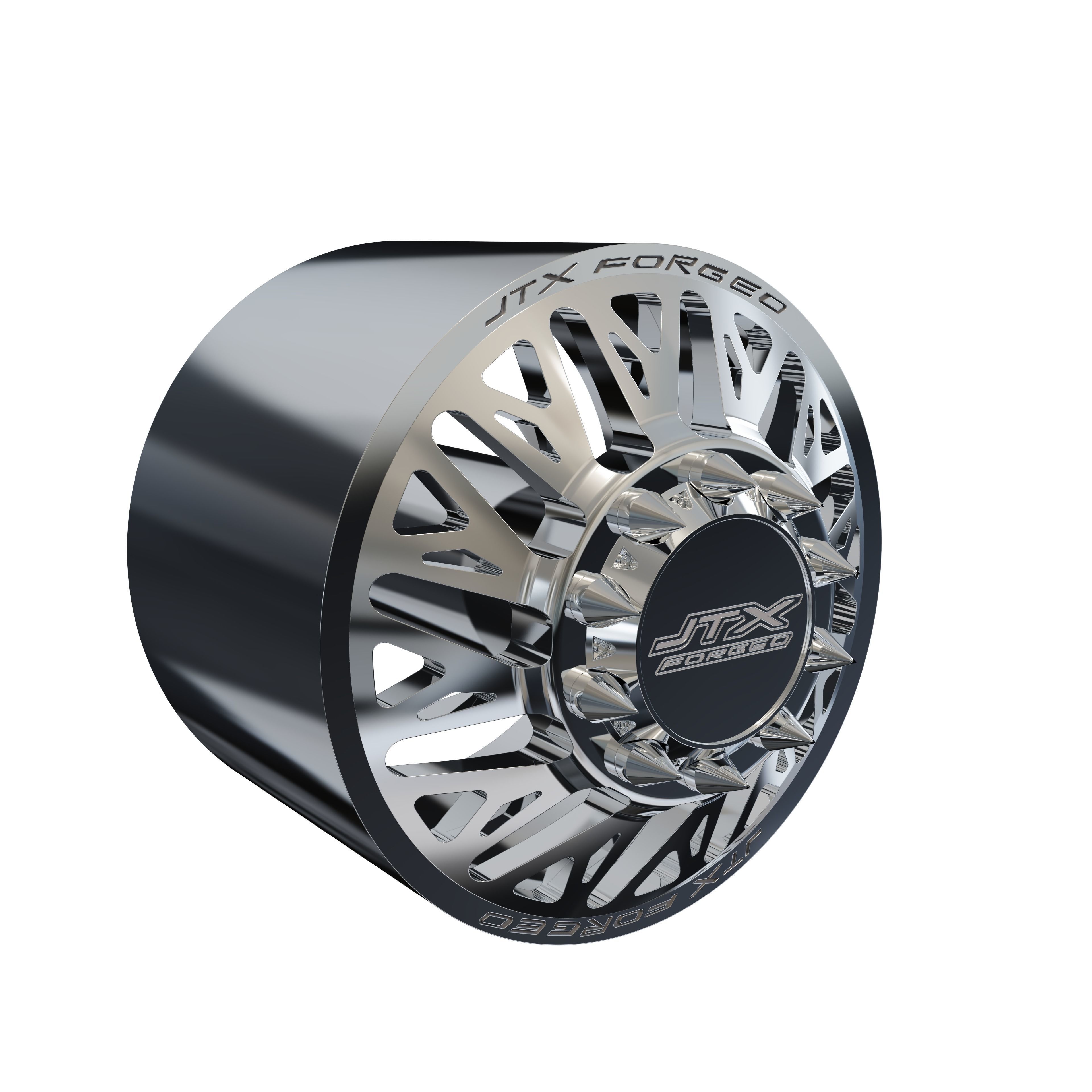 JTX FRONT GAME DUALLY WHEEL 3D MODEL 3D print model_4