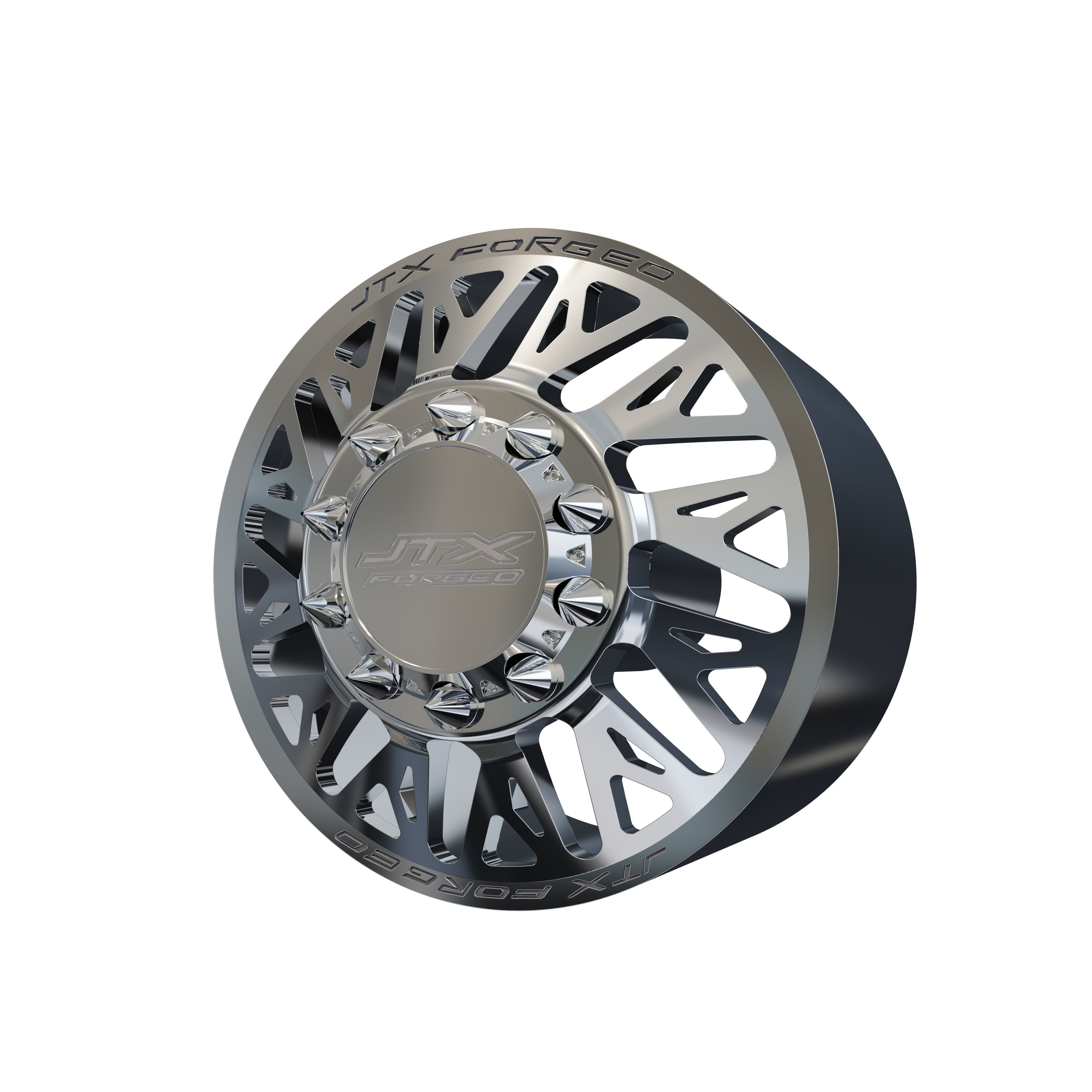 JTX FRONT GAME DUALLY WHEEL 3D MODEL 3D print model_1