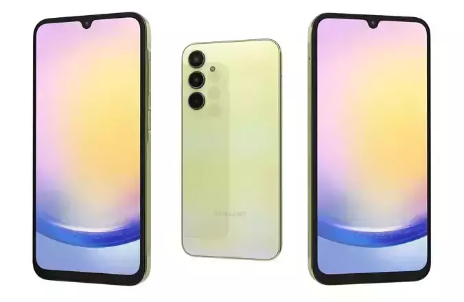 Samsung Galaxy A25 Yellow