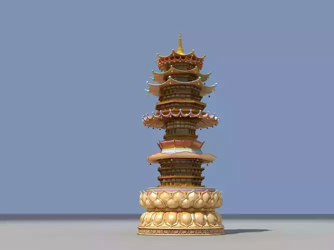 Chinese Ancient Pagoda pagoda