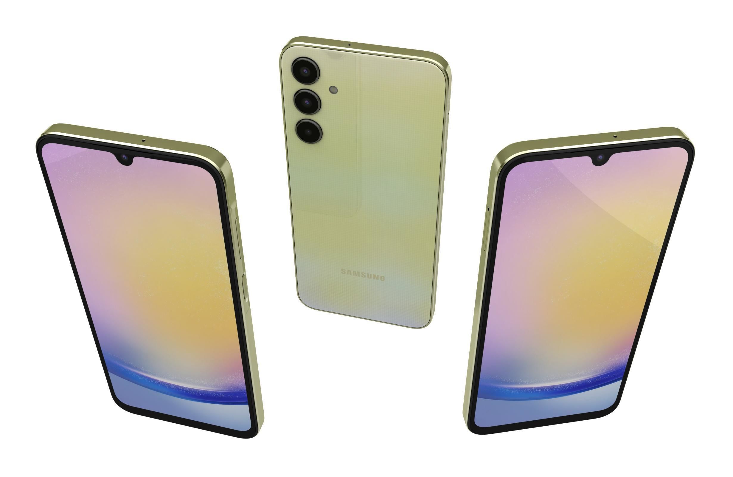 Samsung Galaxy A25 All Colors 3D model_10