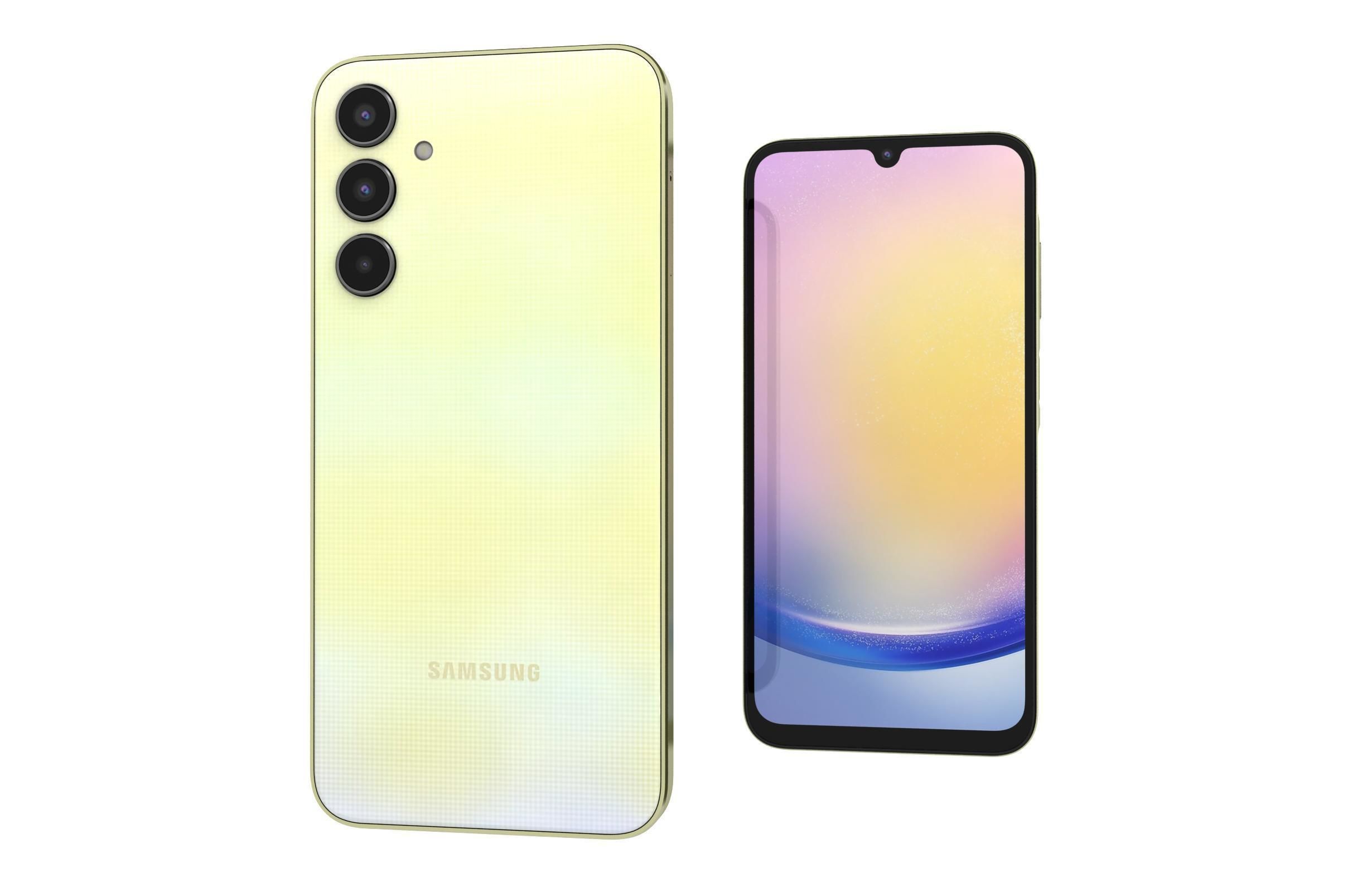 Samsung Galaxy A25 All Colors 3D model_22