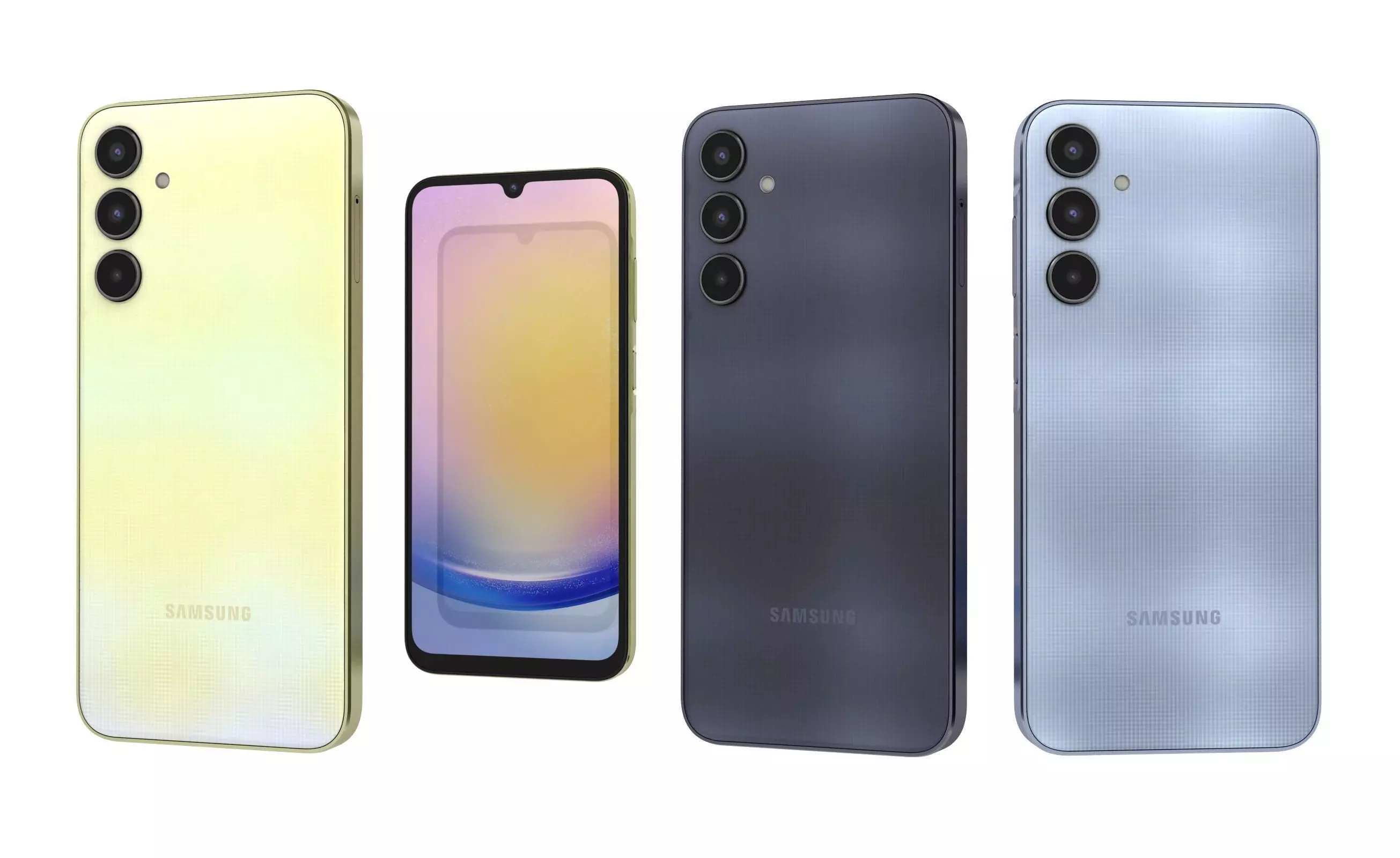 Samsung Galaxy A25 All Colors 3D model_0