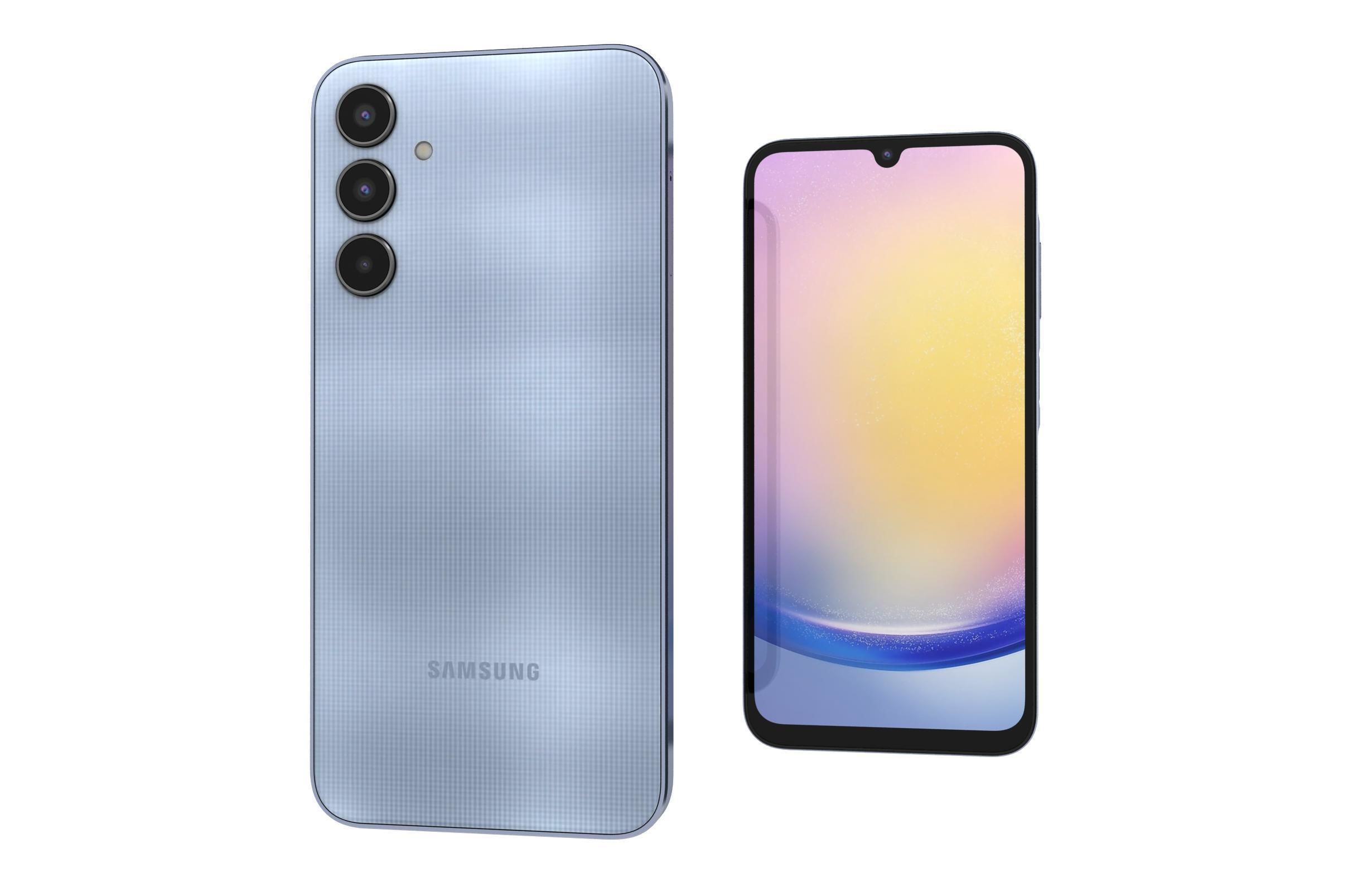 Samsung Galaxy A25 All Colors 3D model_21
