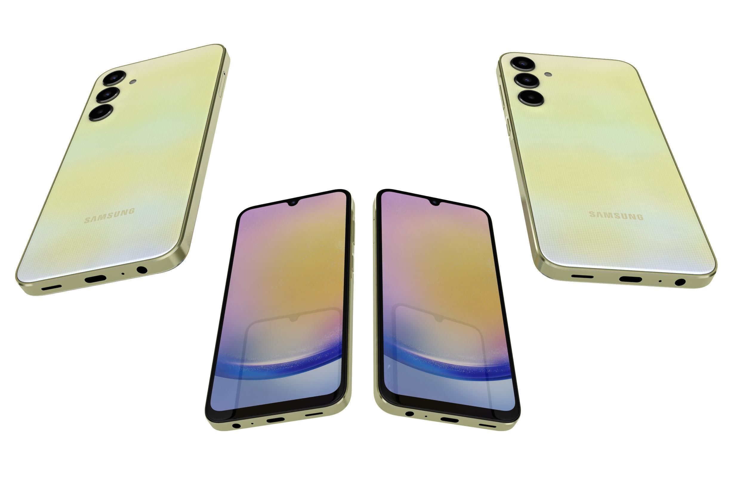Samsung Galaxy A25 All Colors 3D model_18