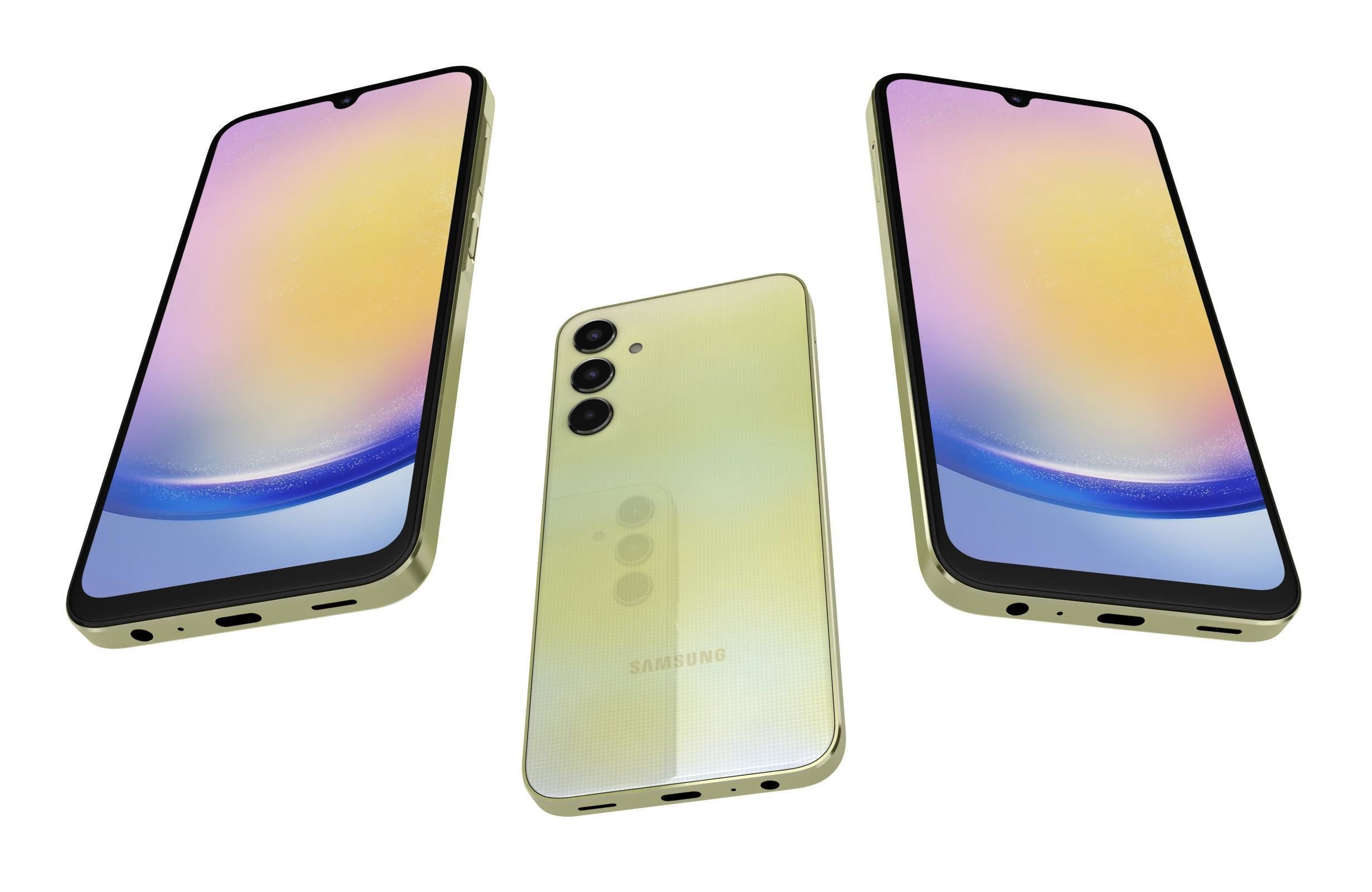 Samsung Galaxy A25 All Colors 3D model_12