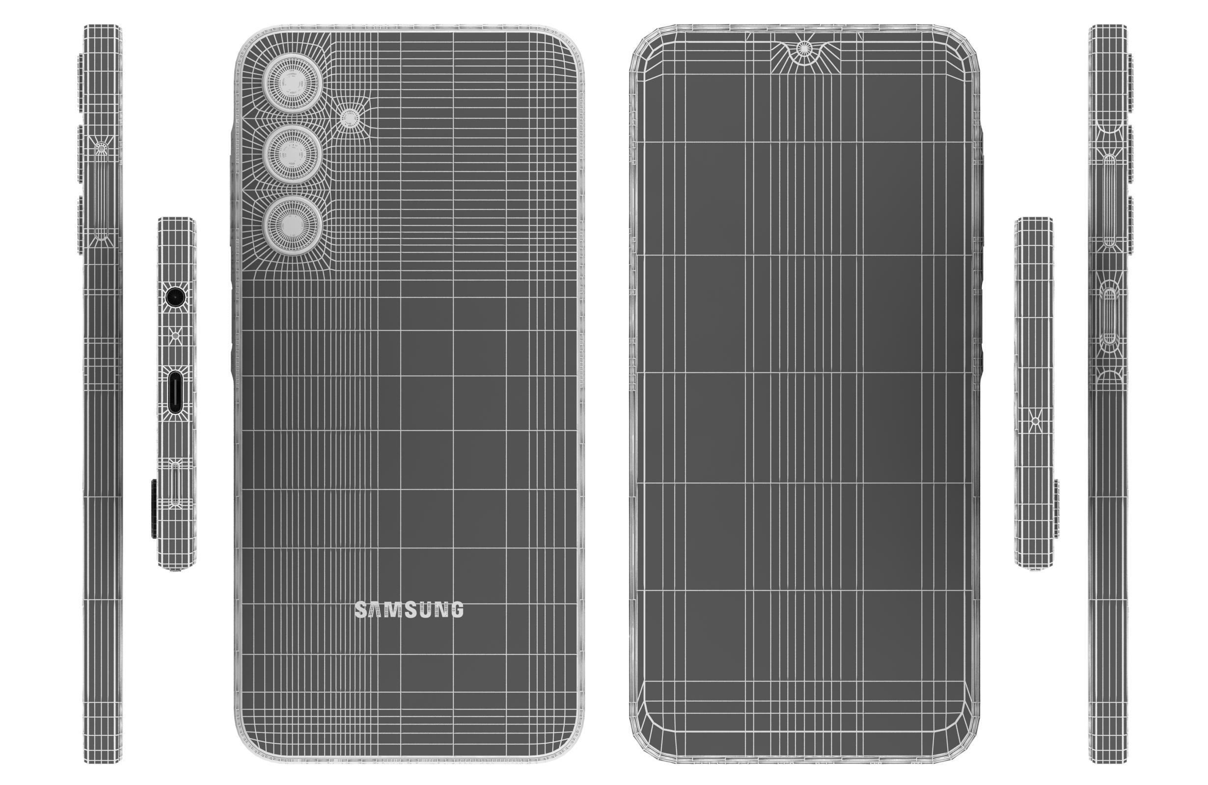 Samsung Galaxy A25 All Colors 3D model_26