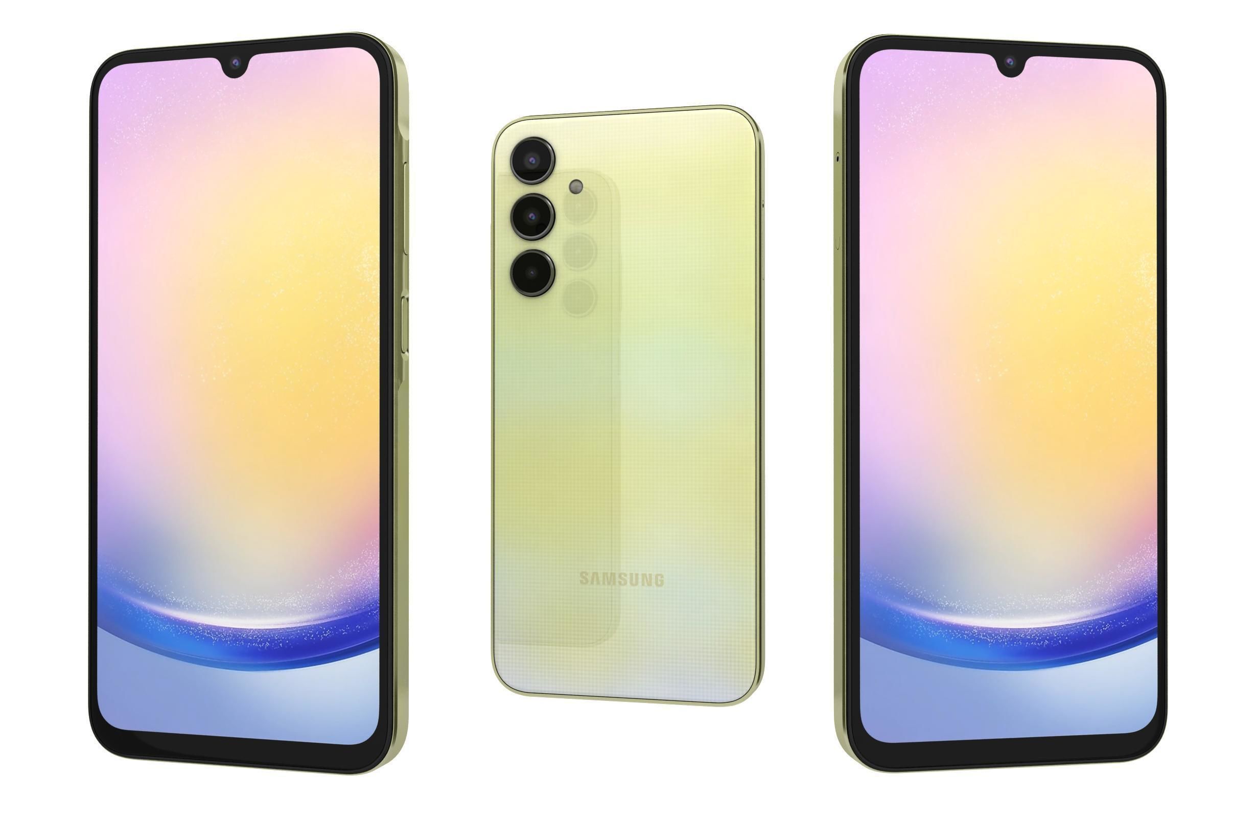 Samsung Galaxy A25 All Colors 3D model_2