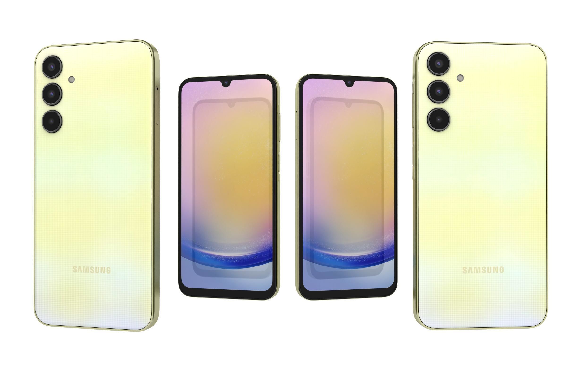 Samsung Galaxy A25 All Colors 3D model_14