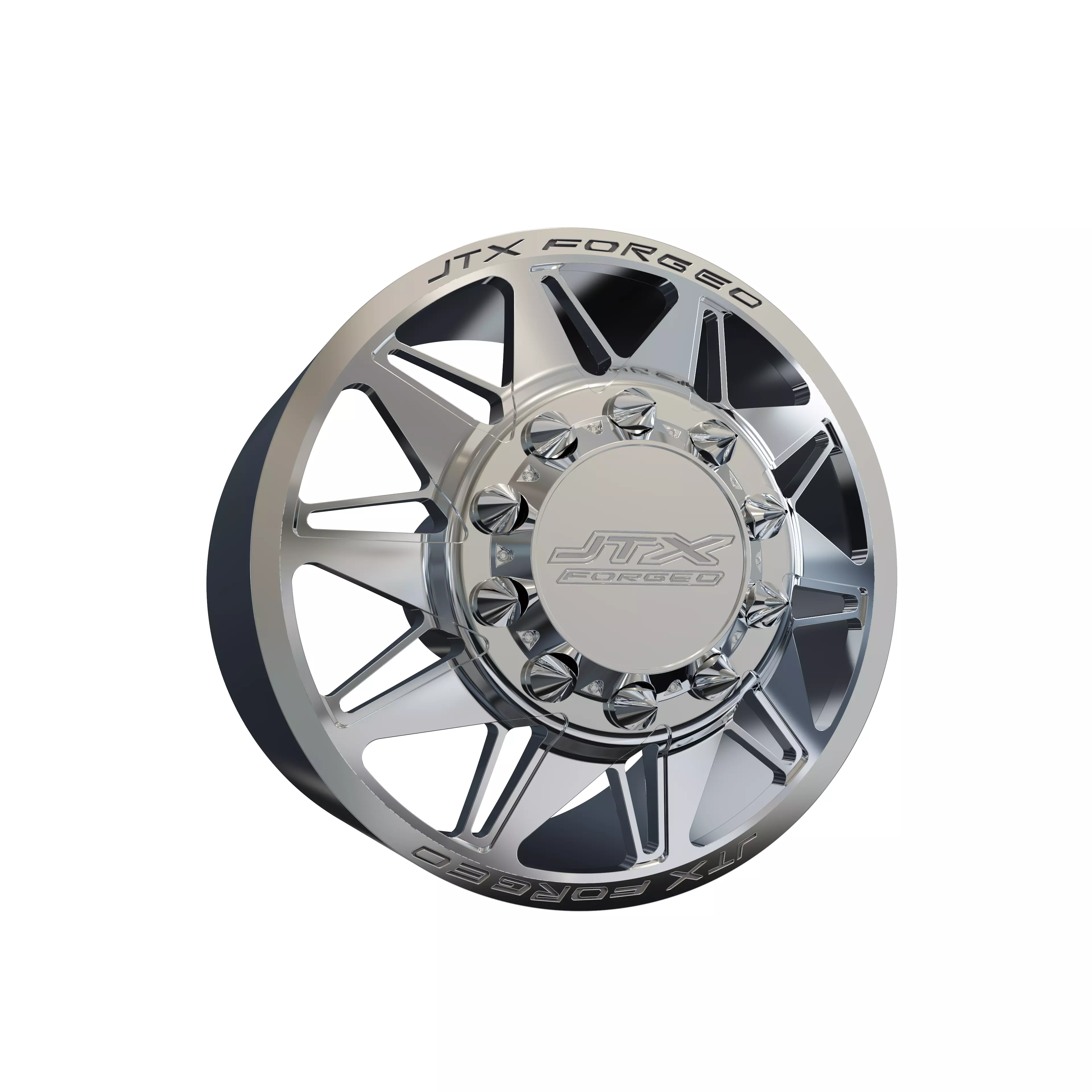 JTX FRONT MELEE DUALLY WHEEL 3D MODEL 3D print model_0