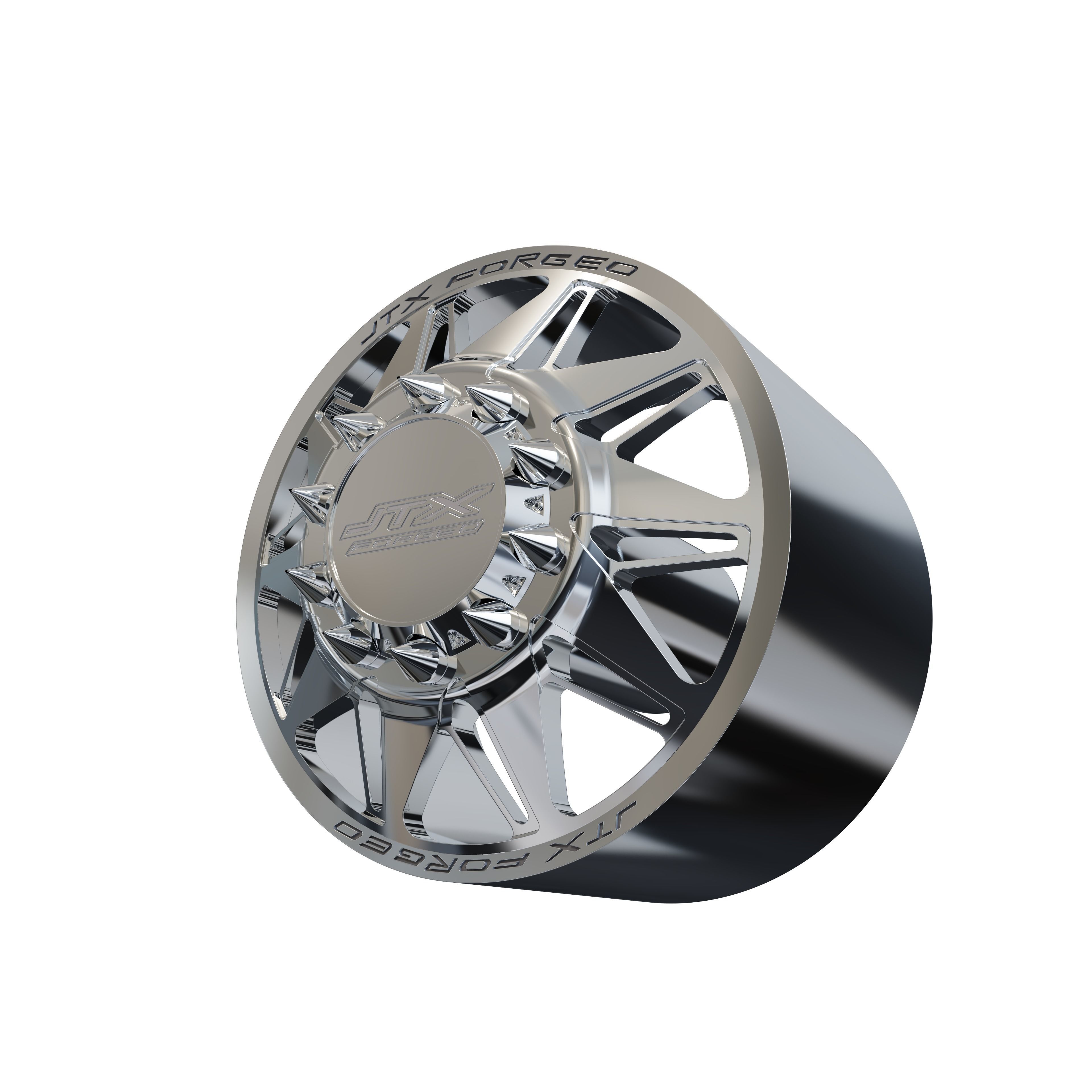 JTX FRONT MELEE DUALLY WHEEL 3D MODEL 3D print model_6
