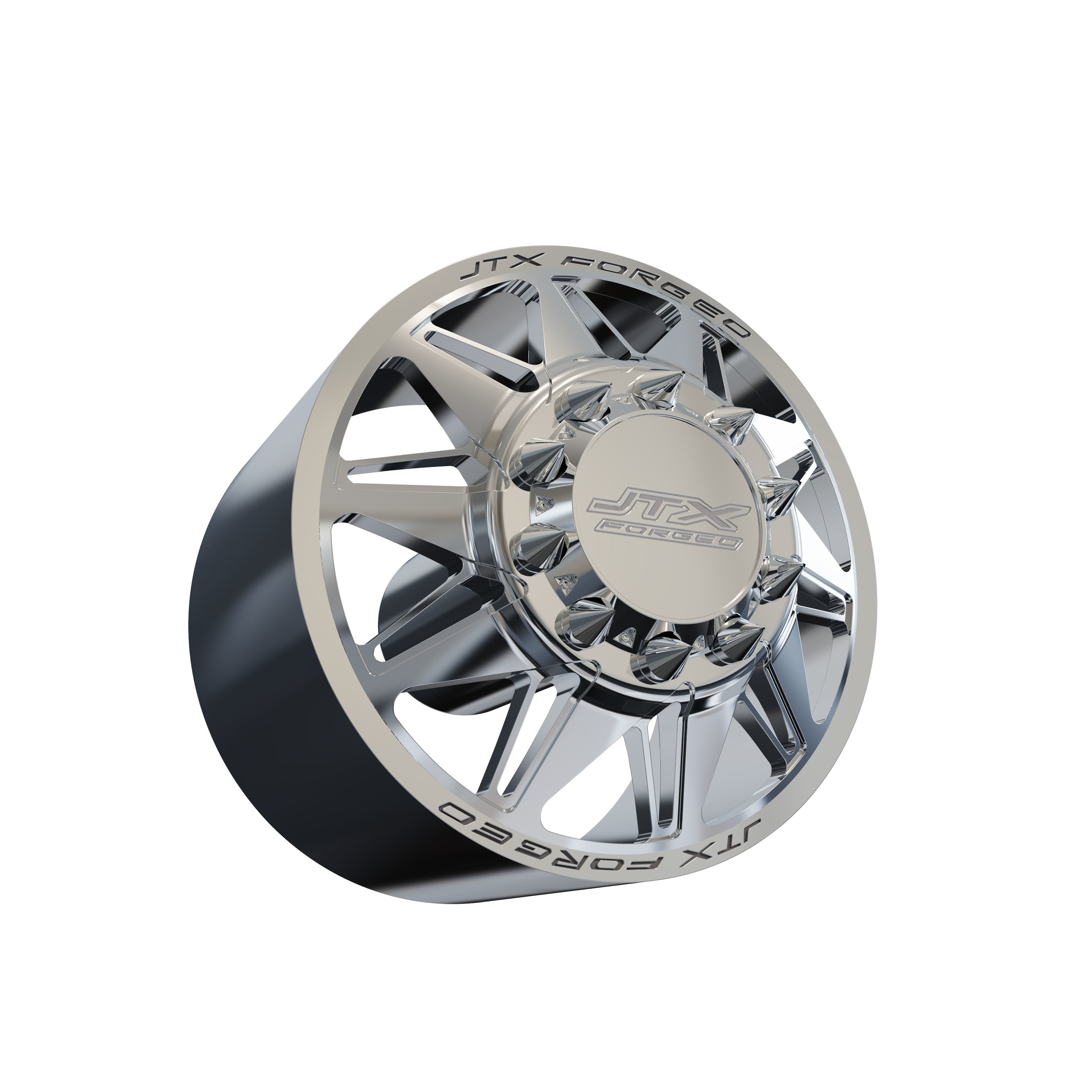 JTX FRONT MELEE DUALLY WHEEL 3D MODEL 3D print model_7