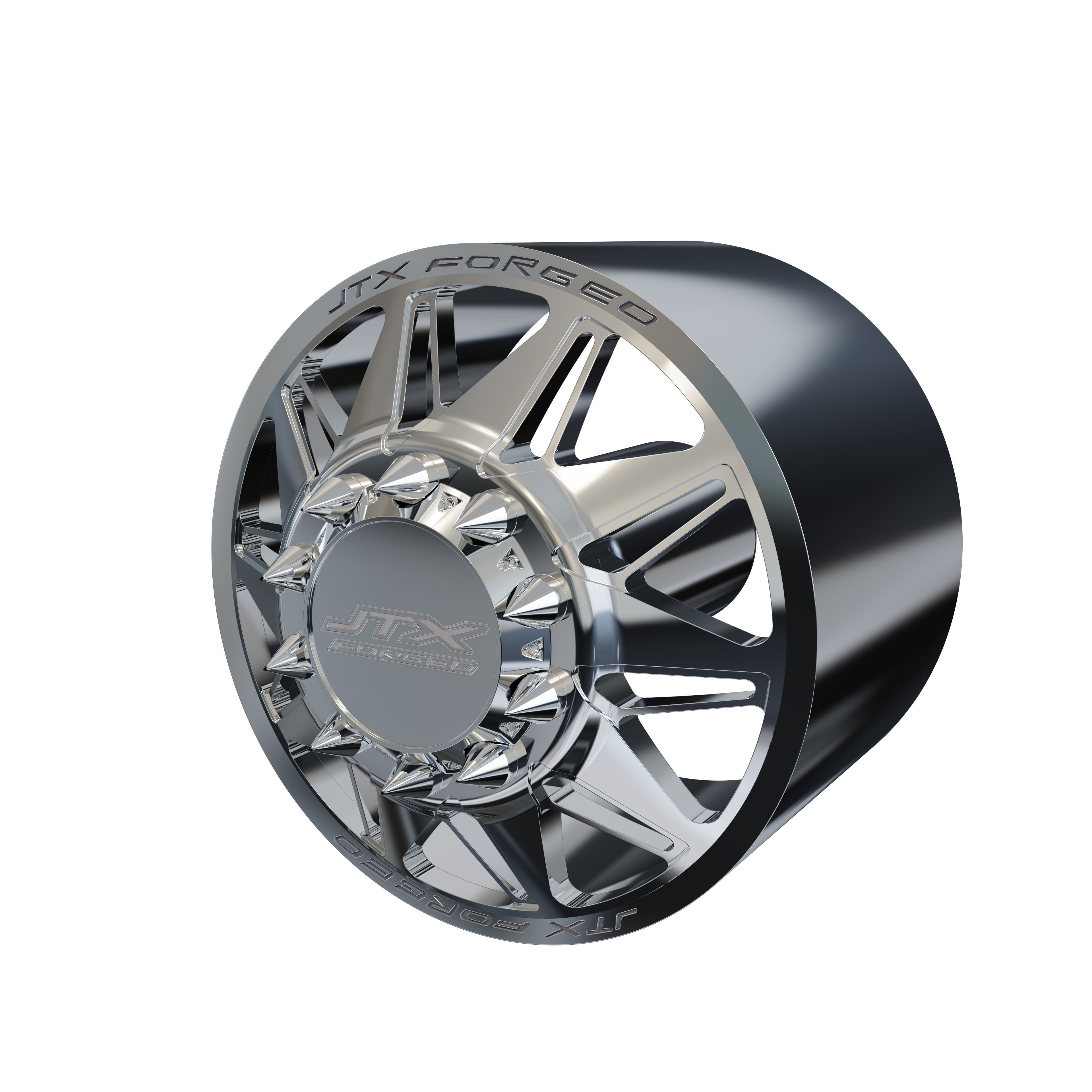 JTX FRONT MELEE DUALLY WHEEL 3D MODEL 3D print model_5
