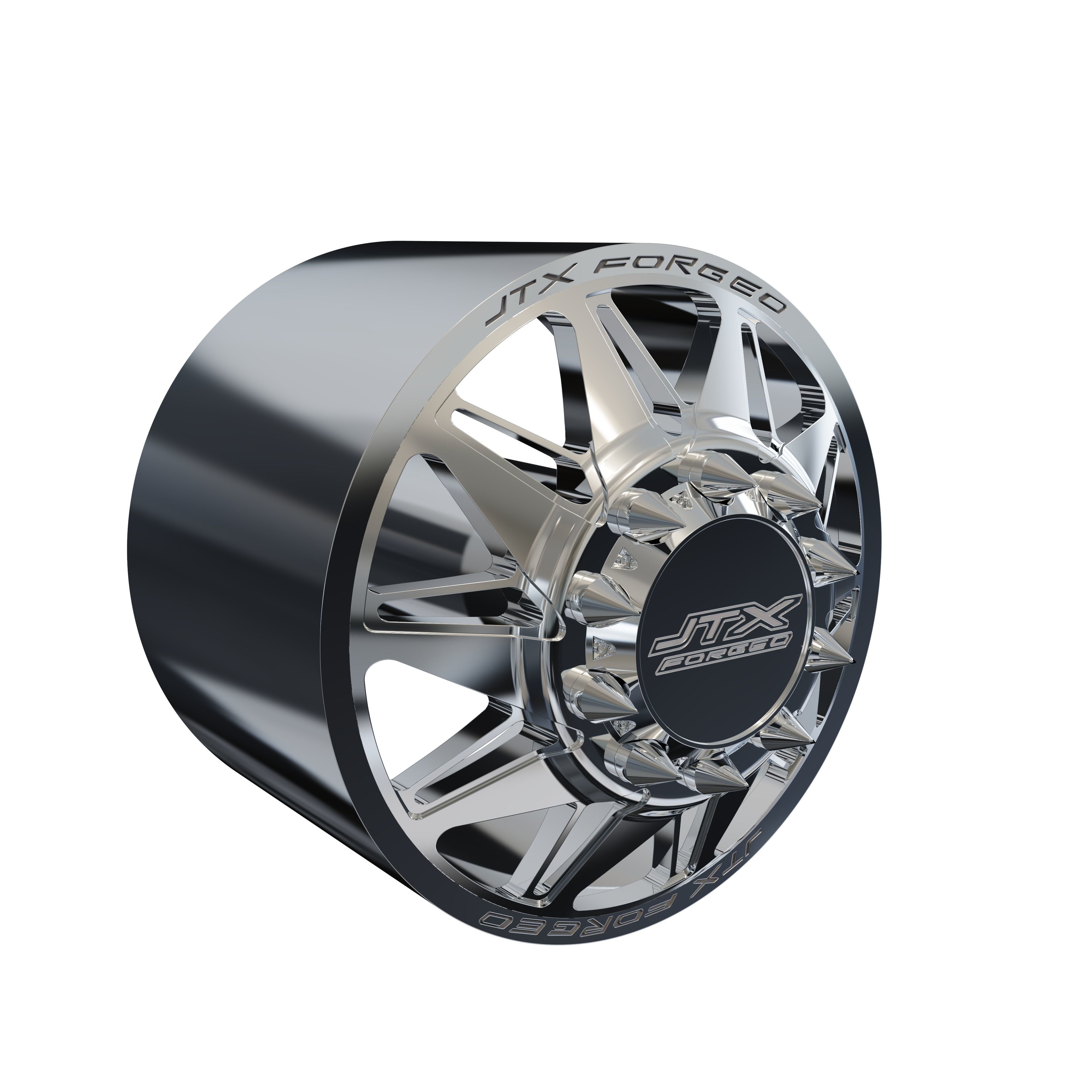 JTX FRONT MELEE DUALLY WHEEL 3D MODEL 3D print model_4