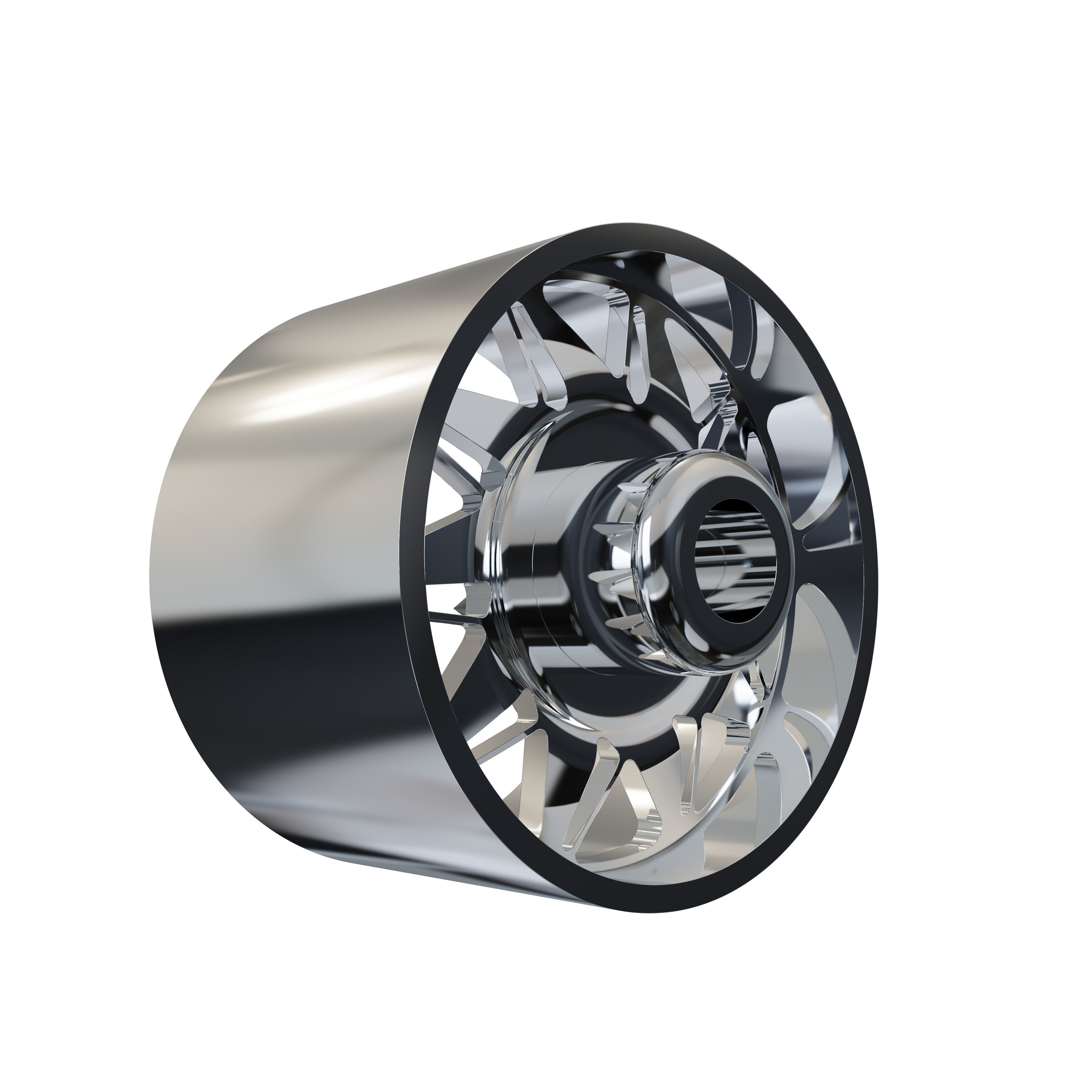JTX REAR MELEE DUALLY WHEEL 3D MODEL 3D print model_3