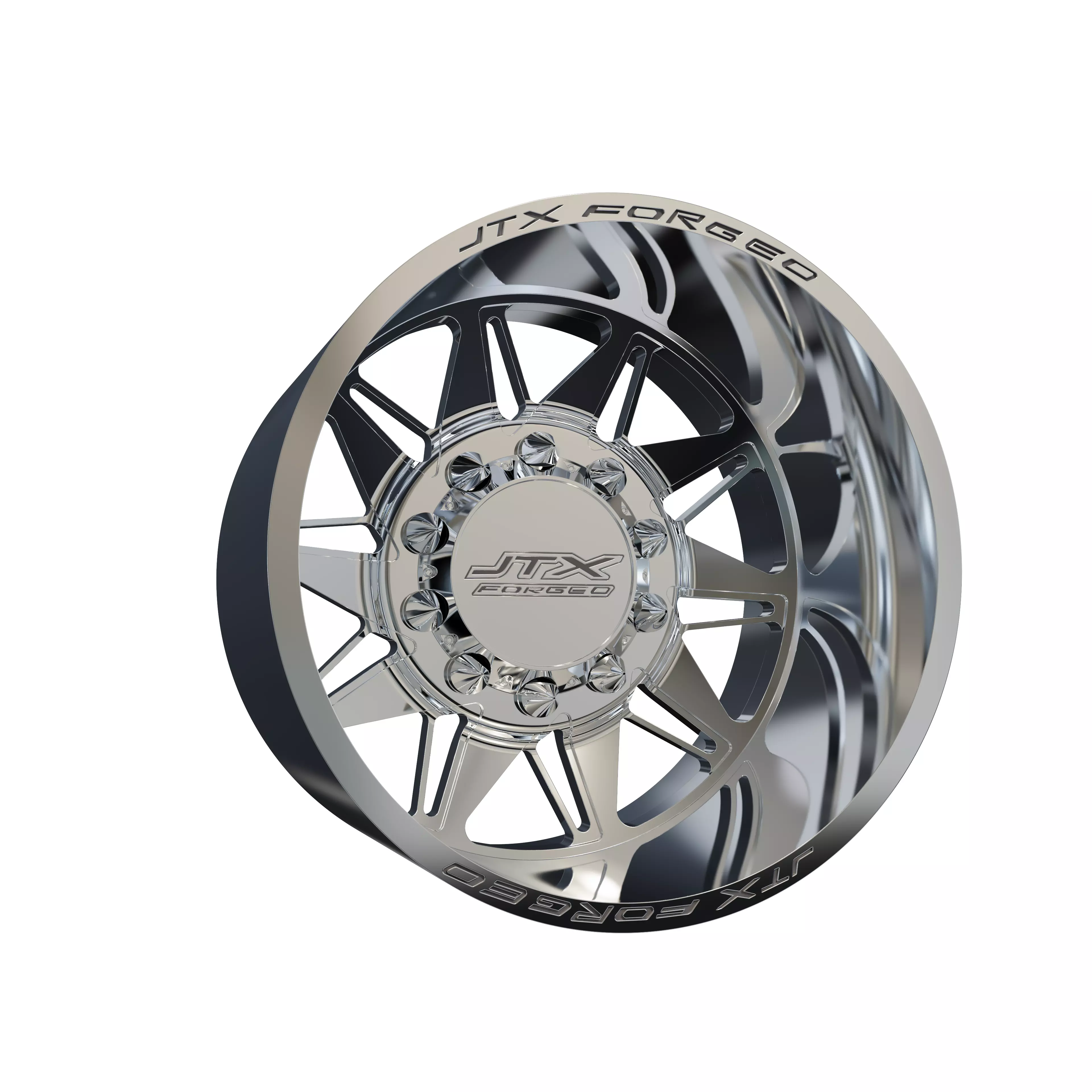 JTX REAR MELEE DUALLY WHEEL 3D MODEL 3D print model_0