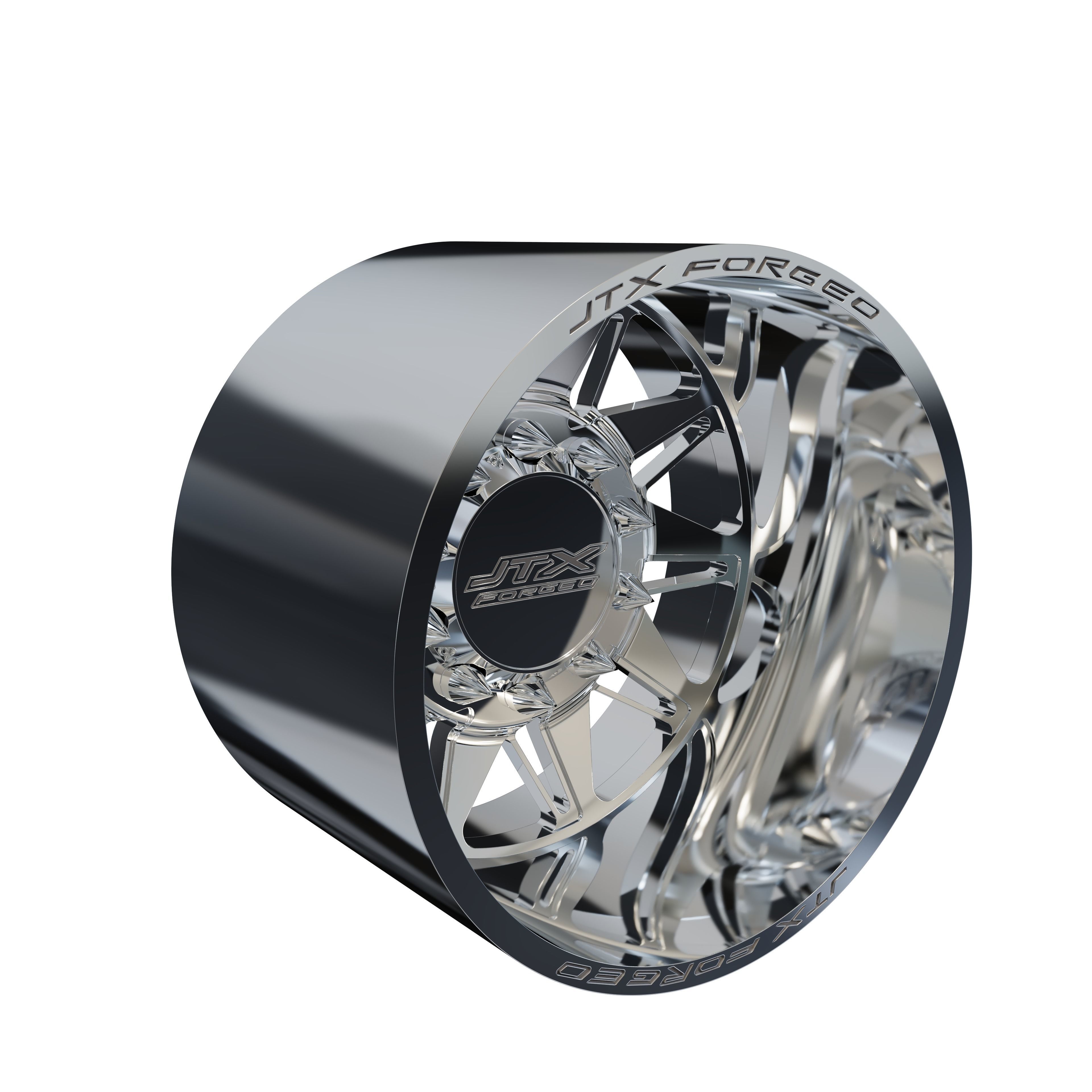 JTX REAR MELEE DUALLY WHEEL 3D MODEL 3D print model_4