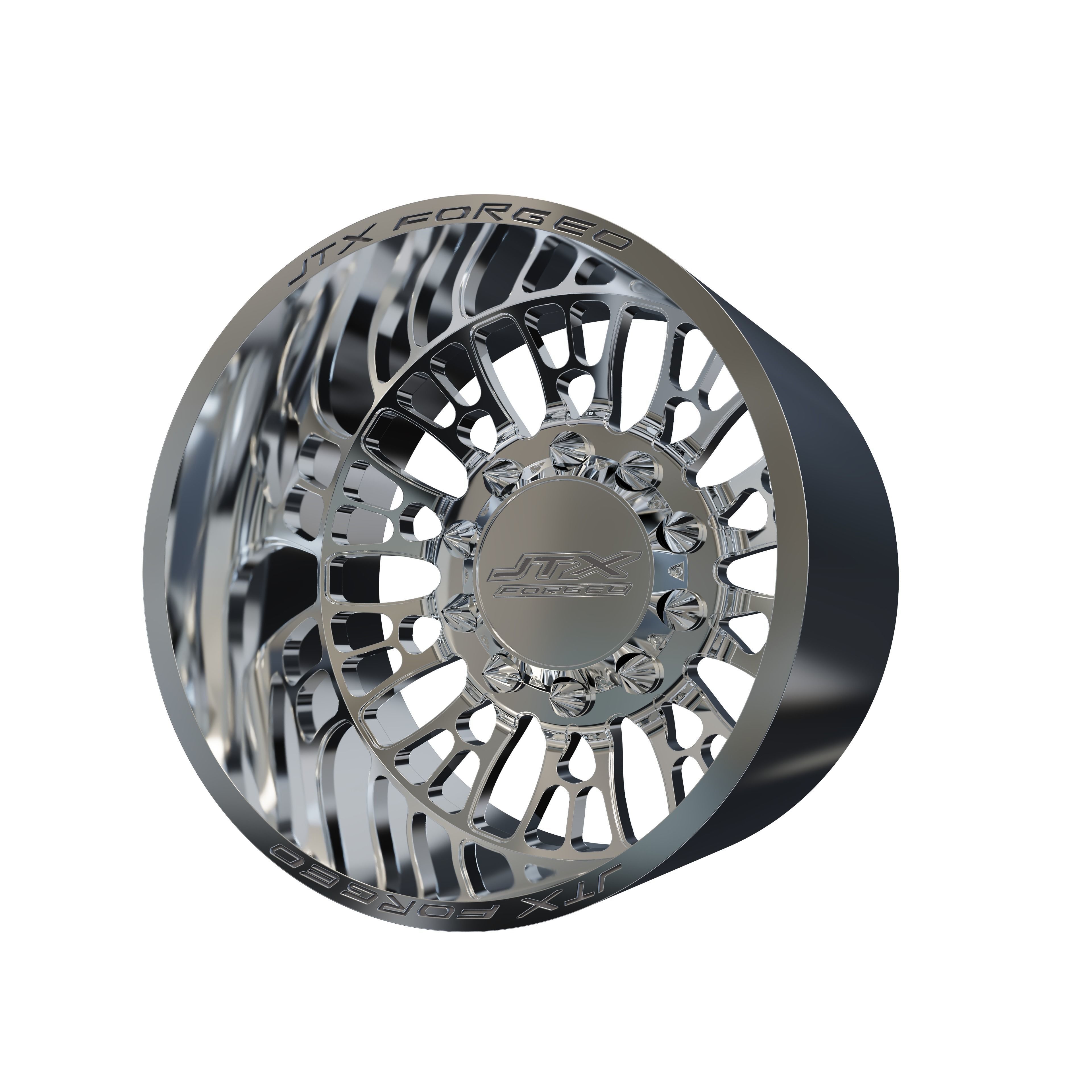 JTX REAR MYRIAD DUALLY WHEEL 3D MODEL 3D print model_1