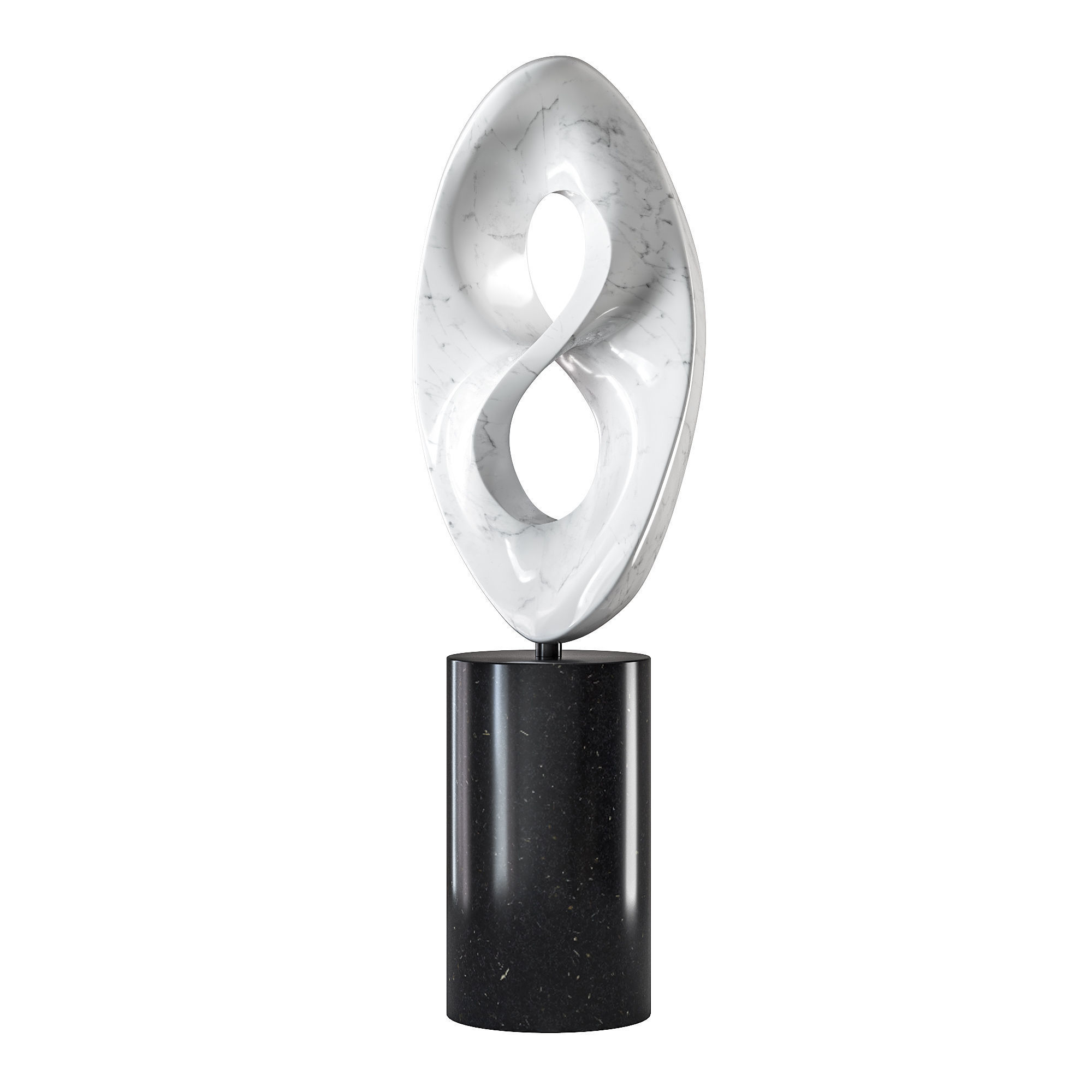 Kensho Sculpture 3D model_1