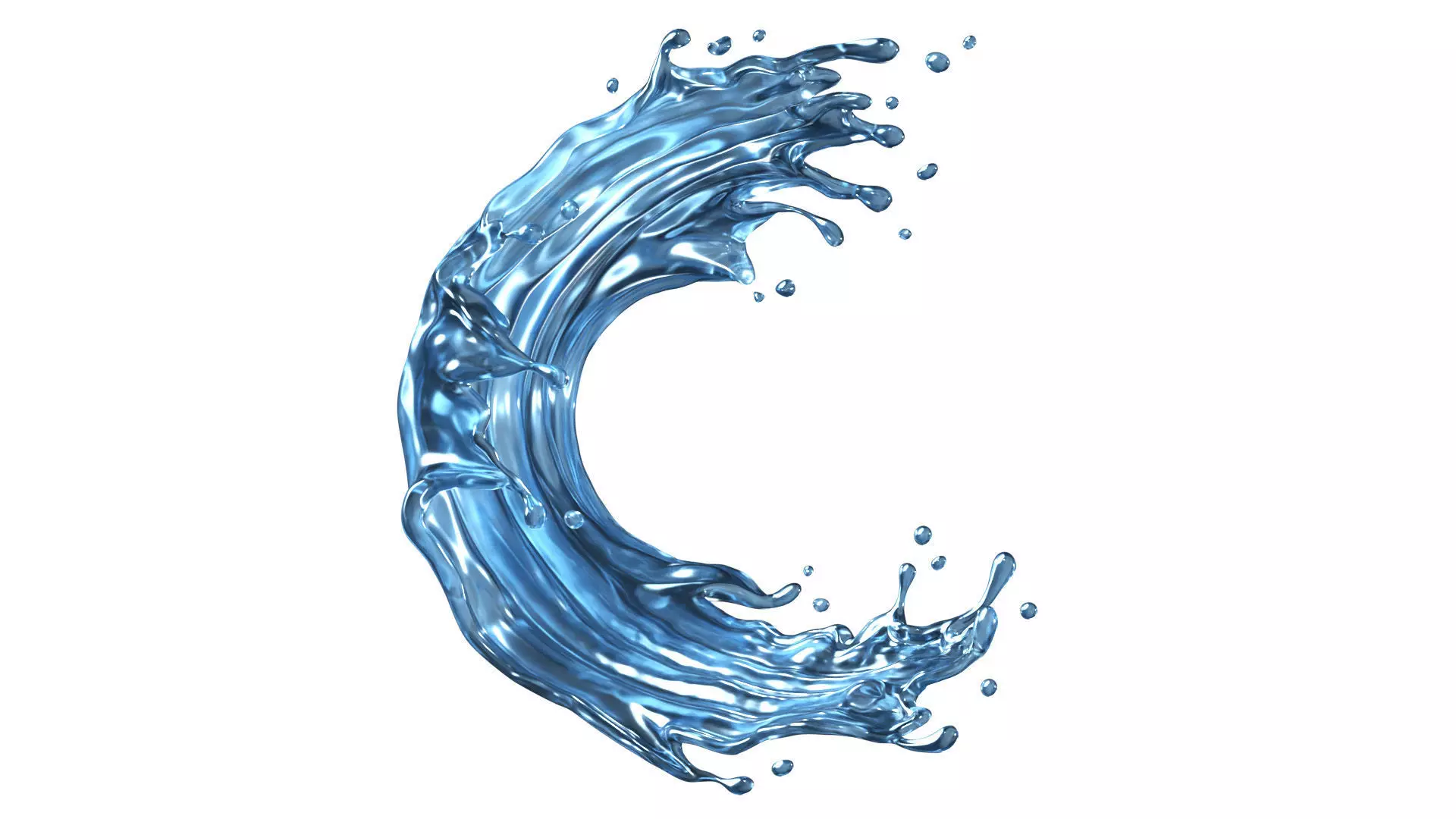 Water Splash 23 3D model