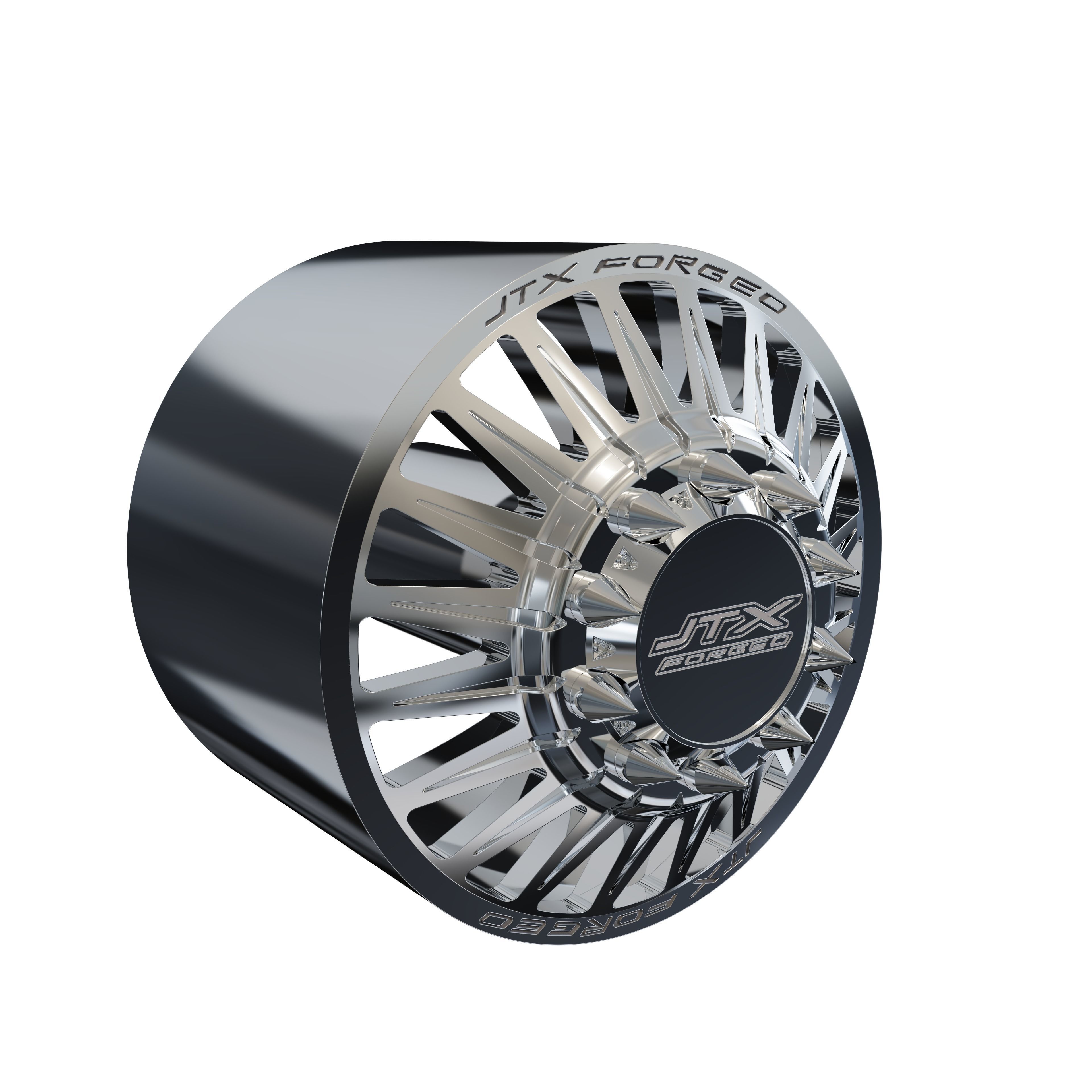 JTX FRONT SCHIZO DUALLY WHEEL 3D MODEL 3D print model_4