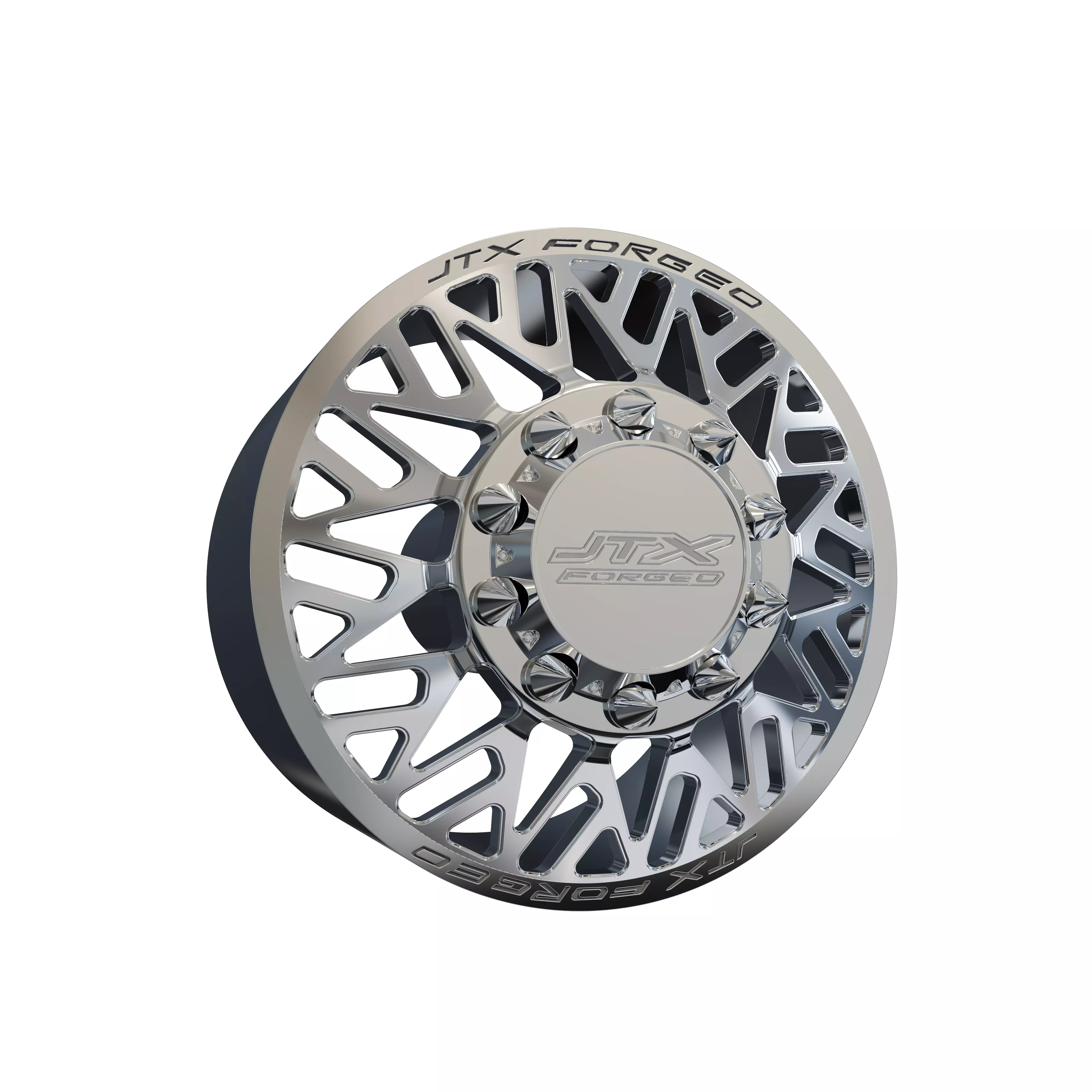 JTX FRONT TRIAD DUALLY WHEEL 3D MODEL 3D print model_0